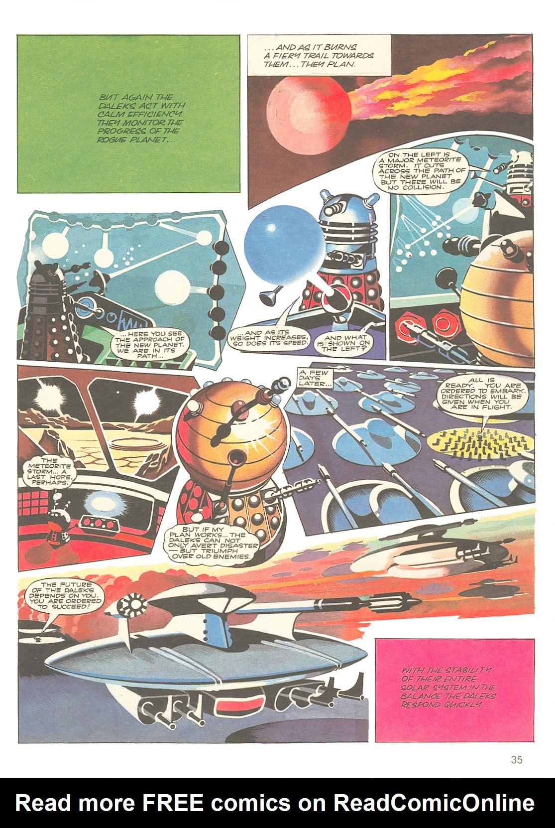 Read online Dalek Annual comic -  Issue #1978 - 35