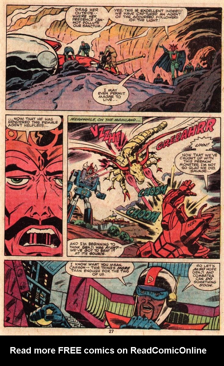 Read online Shogun Warriors comic -  Issue #5 - 17