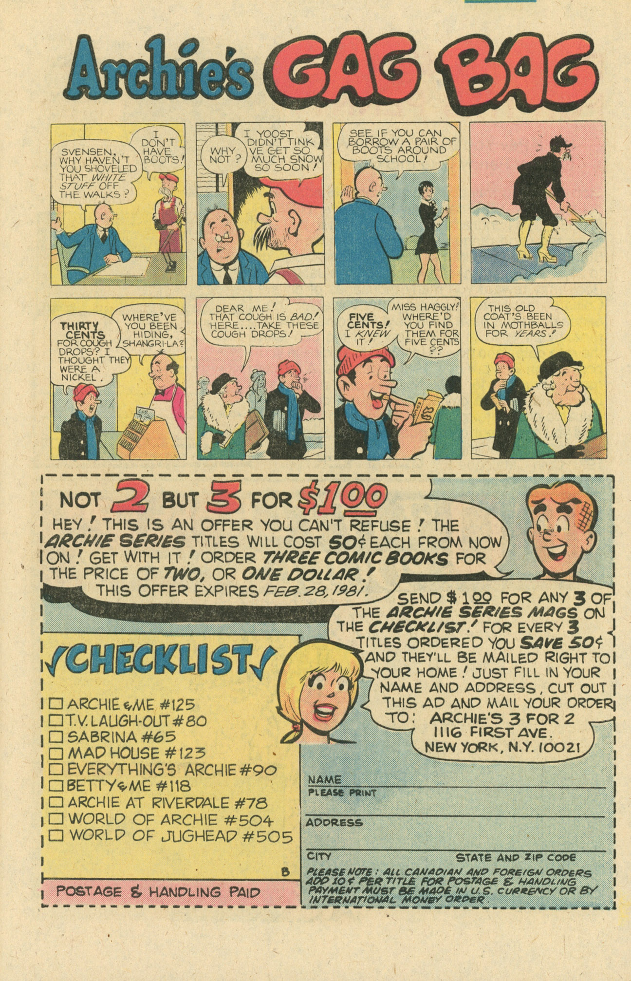 Read online Laugh (Comics) comic -  Issue #359 - 27