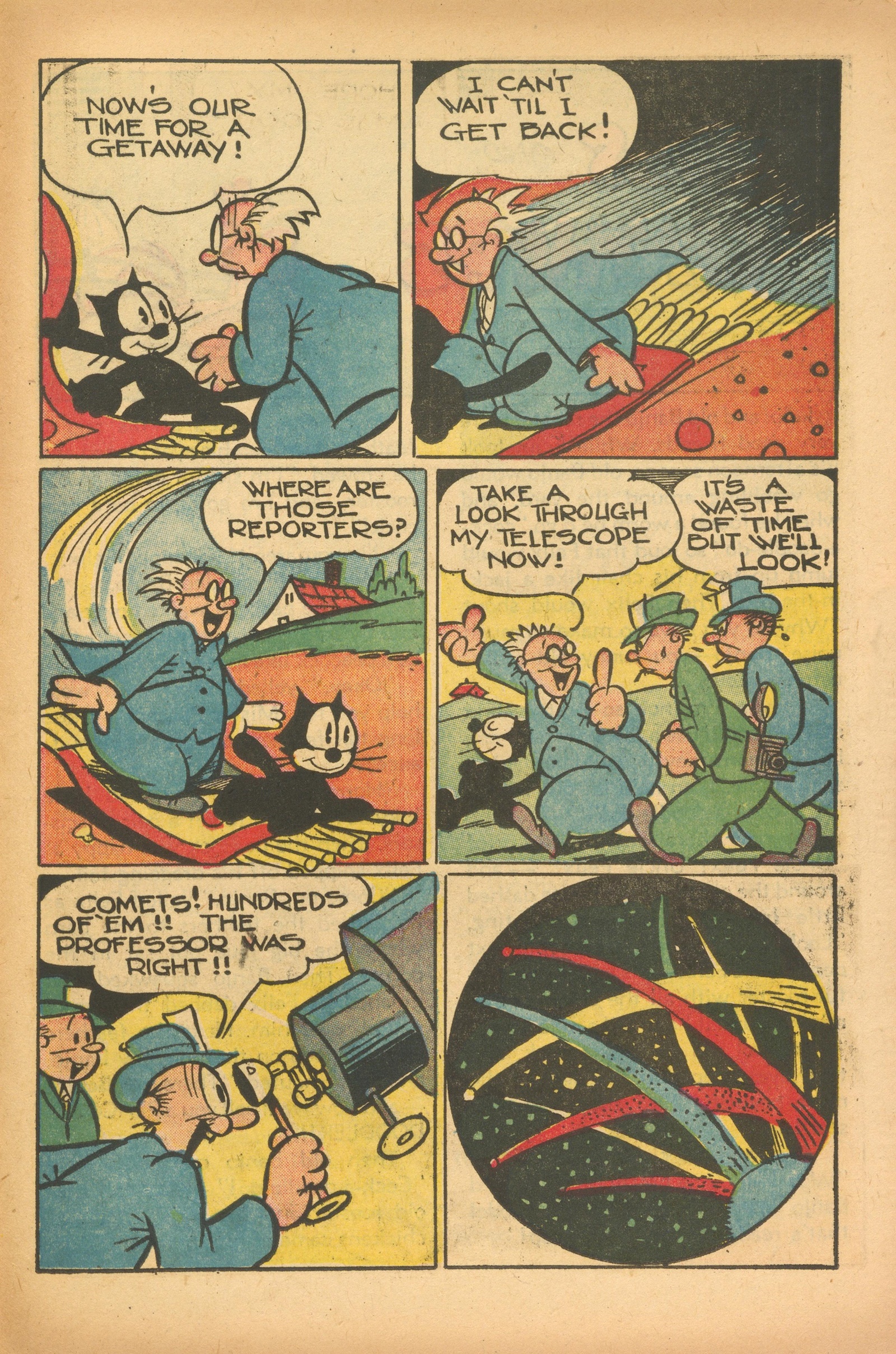 Read online Felix the Cat (1951) comic -  Issue #26 - 25