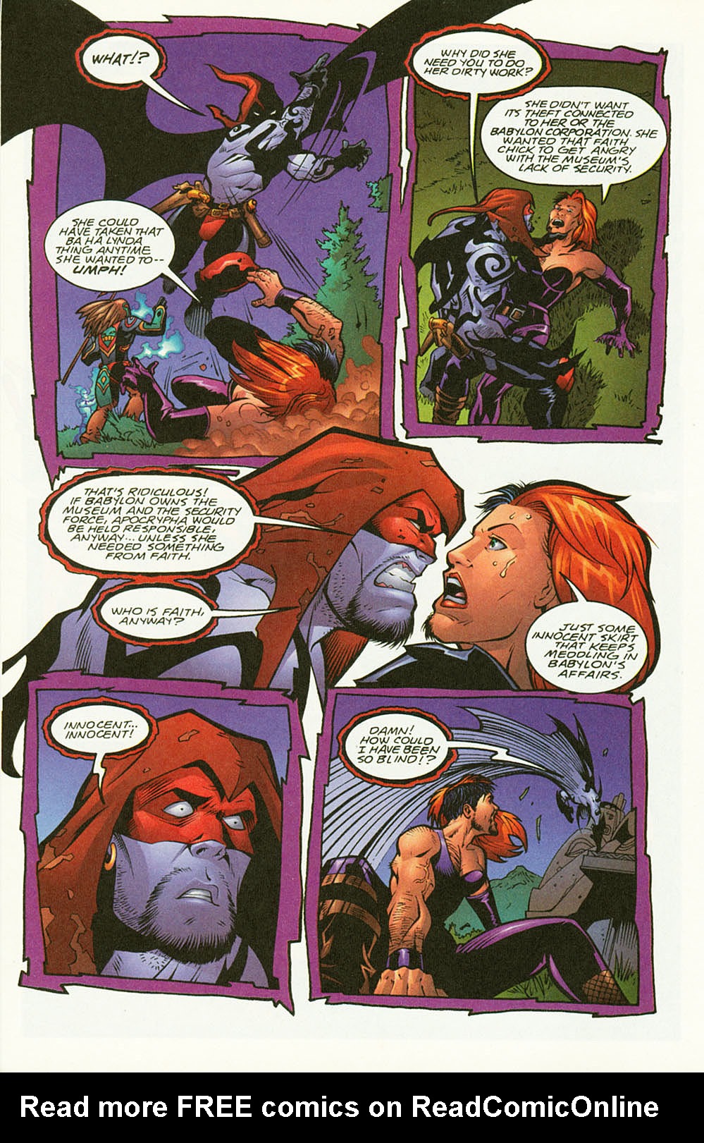 Read online The Heretic comic -  Issue #4 - 16