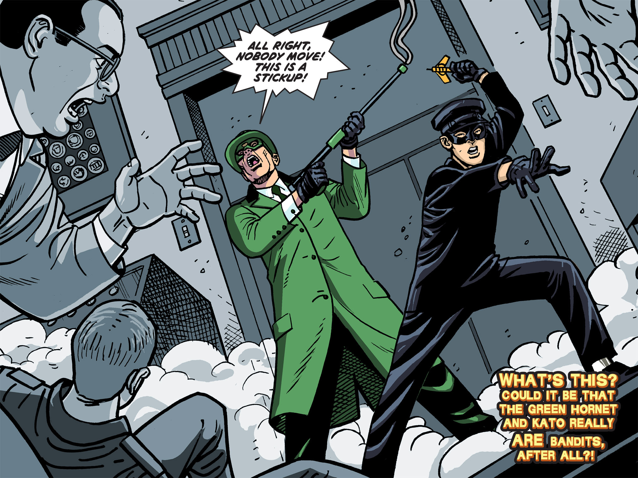 Read online Batman '66 Meets the Green Hornet [II] comic -  Issue #6 - 108