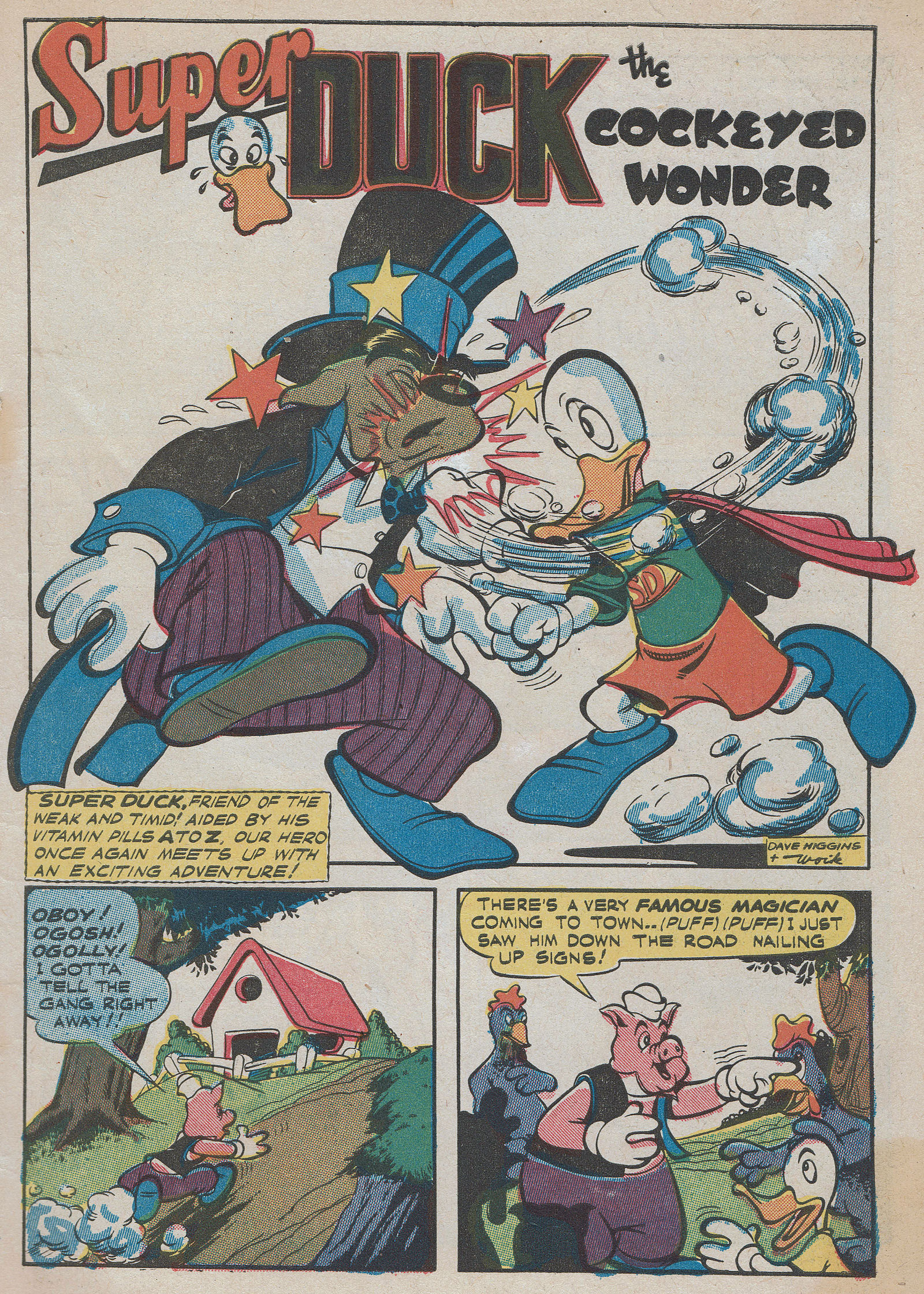 Read online Super Duck Comics comic -  Issue #1 - 3