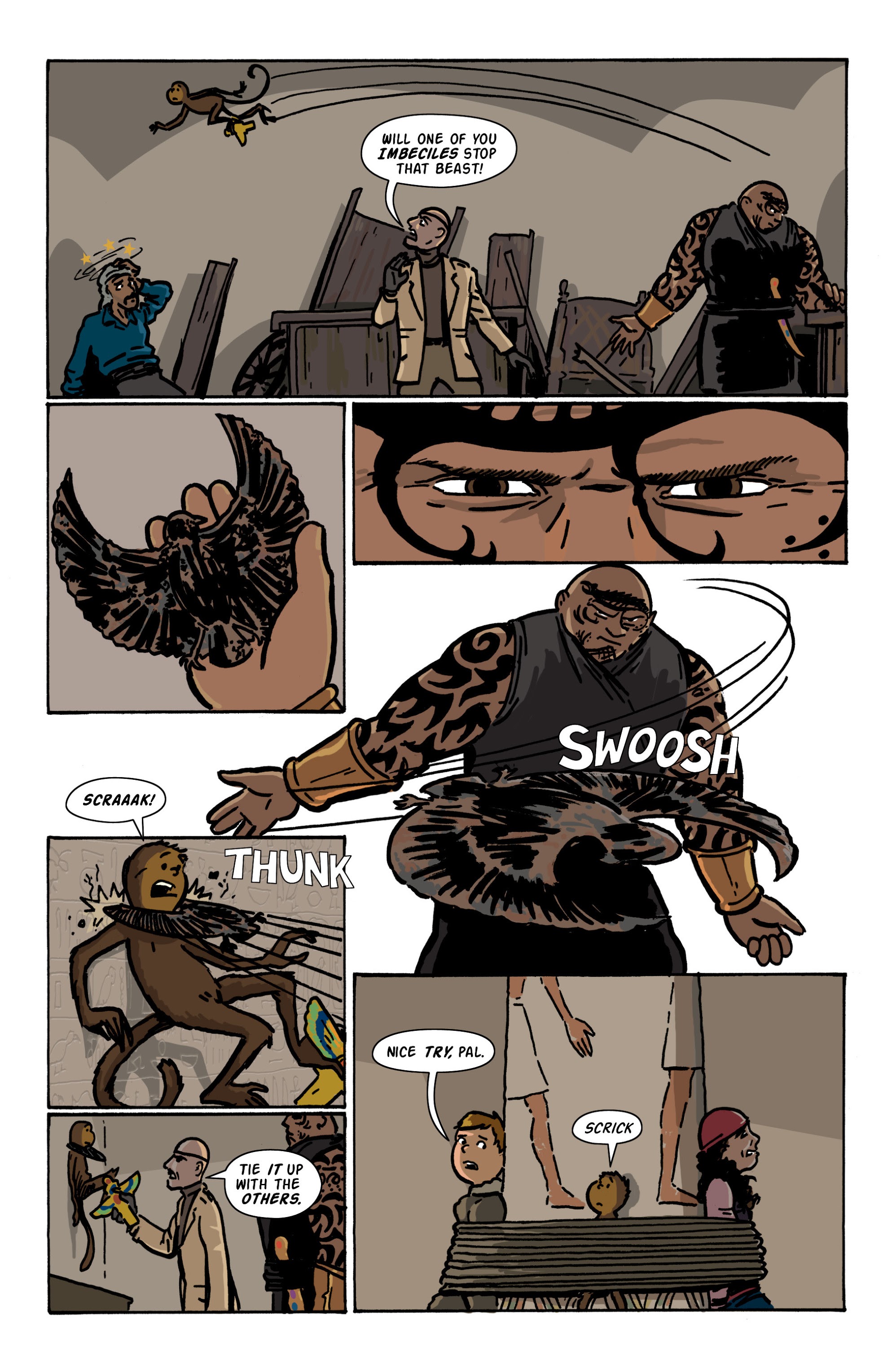 Read online Rocket Robinson and the Pharaoh's Fortune comic -  Issue # TPB (Part 3) - 15