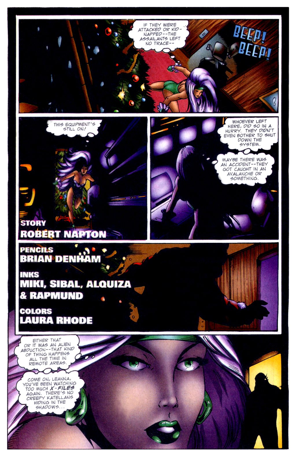 Read online Glory & Friends Christmas Special comic -  Issue # Full - 21