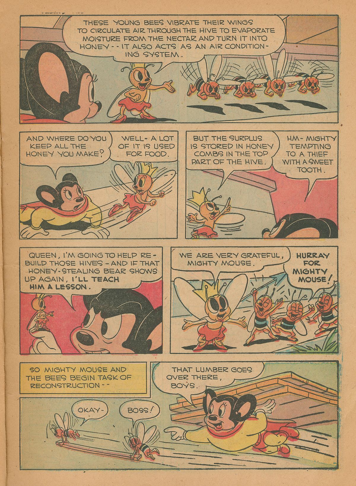 Read online Paul Terry's Mighty Mouse Comics comic -  Issue #24 - 15