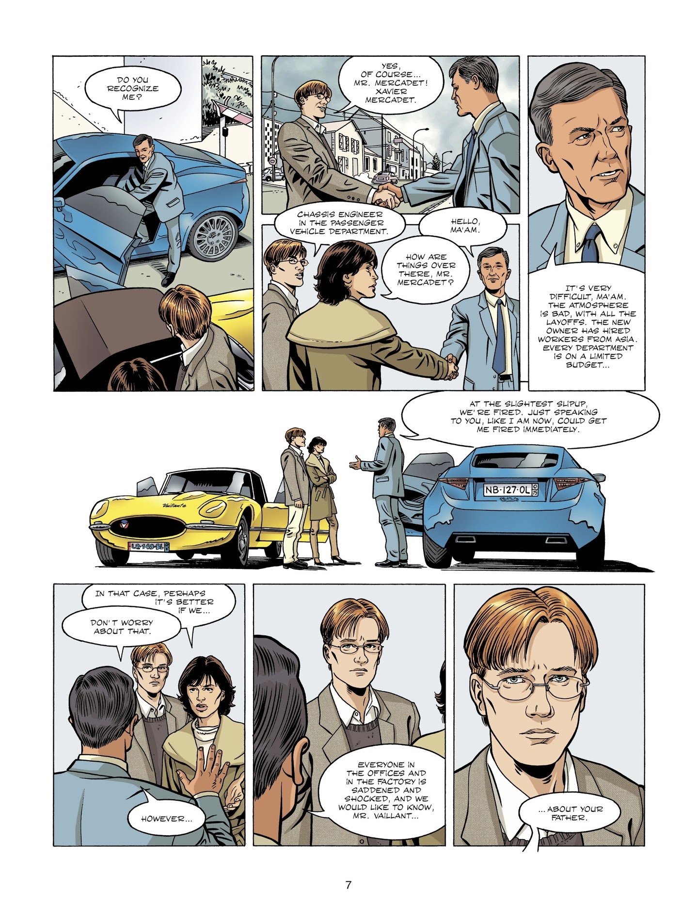 Read online Michel Vaillant comic -  Issue #5 - 7
