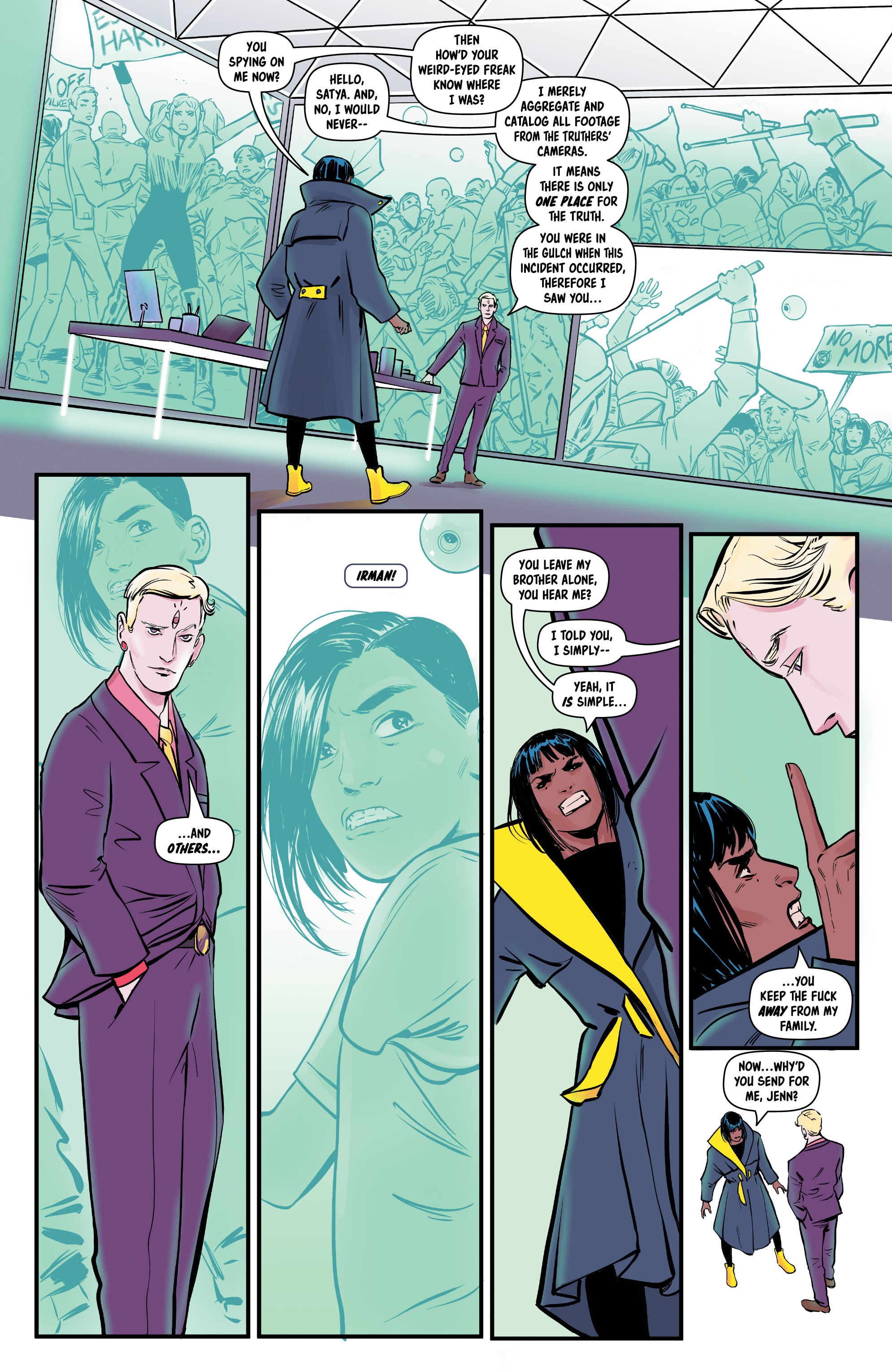 Read online Bylines in Blood comic -  Issue #2 - 15