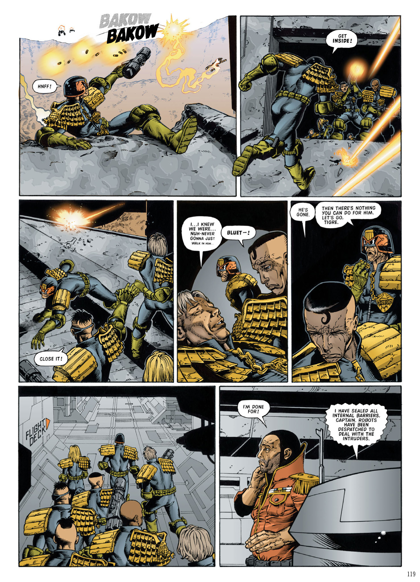 Read online Judge Dredd: The Complete Case Files comic -  Issue # TPB 30 - 121