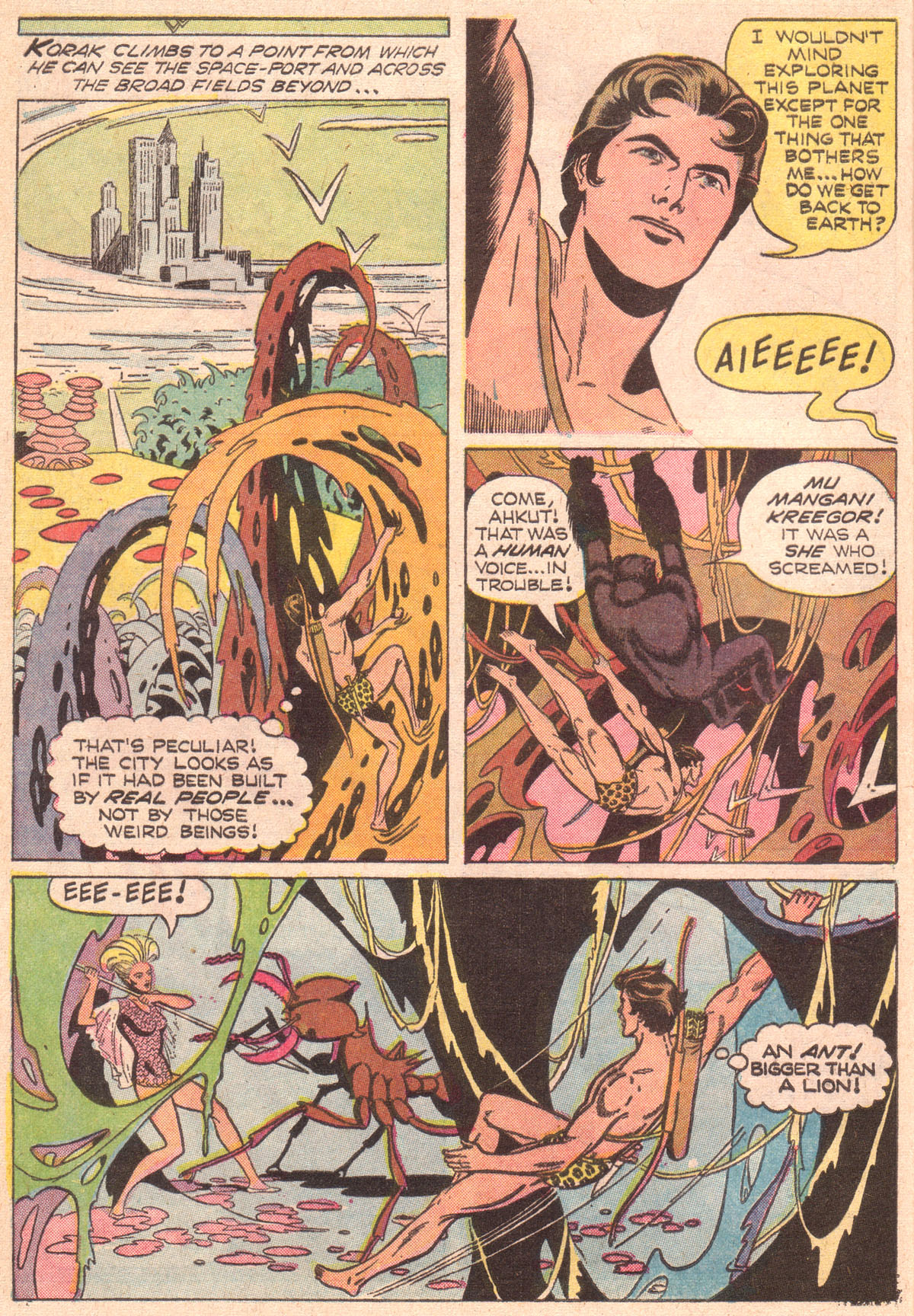 Read online Korak, Son of Tarzan (1964) comic -  Issue #21 - 8
