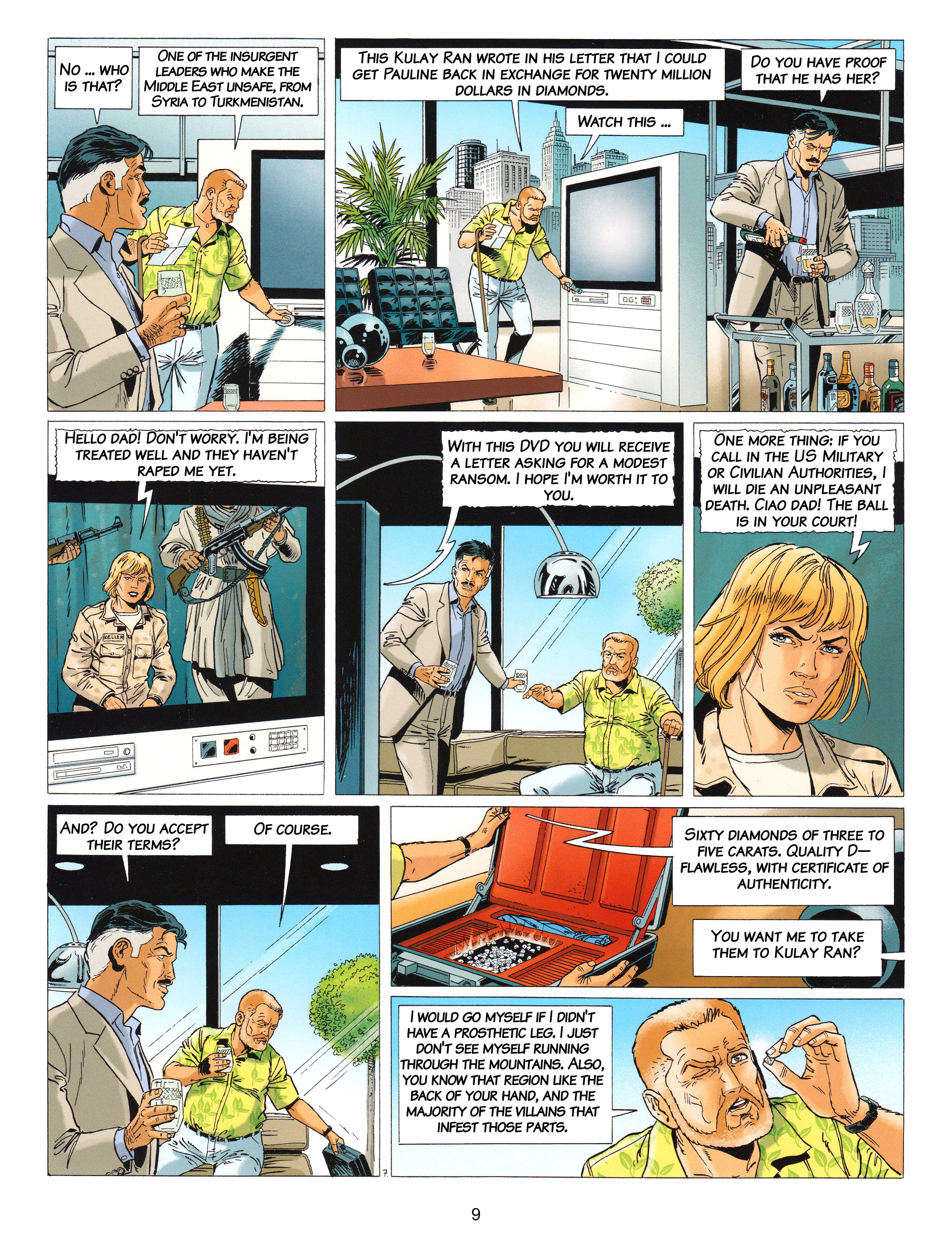 Read online Wayne Shelton comic -  Issue #10 - 9