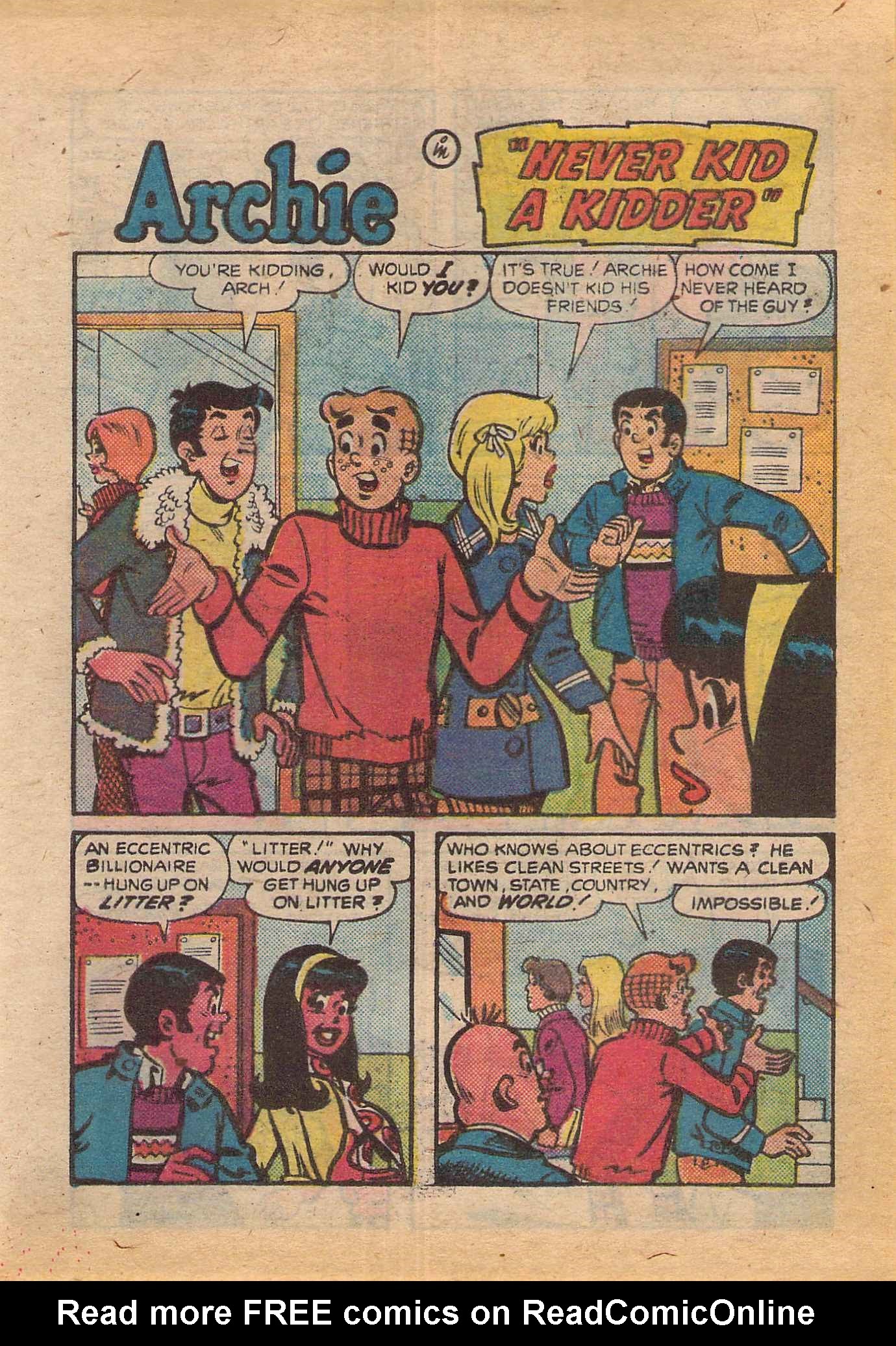 Read online Archie's Double Digest Magazine comic -  Issue #34 - 145