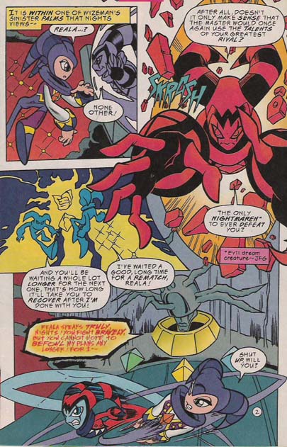Read online NiGHTS into Dreams... comic -  Issue #3 - 4