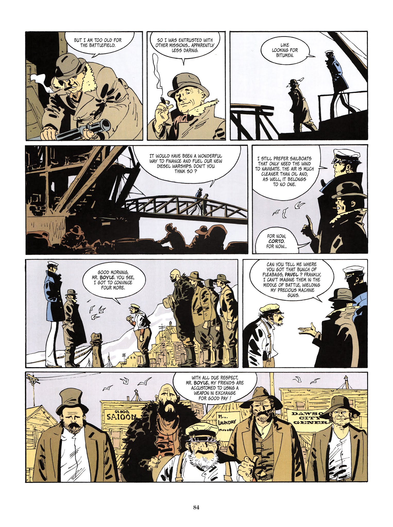 Read online Corto Maltese [FRA] comic -  Issue # TPB 13 - 79