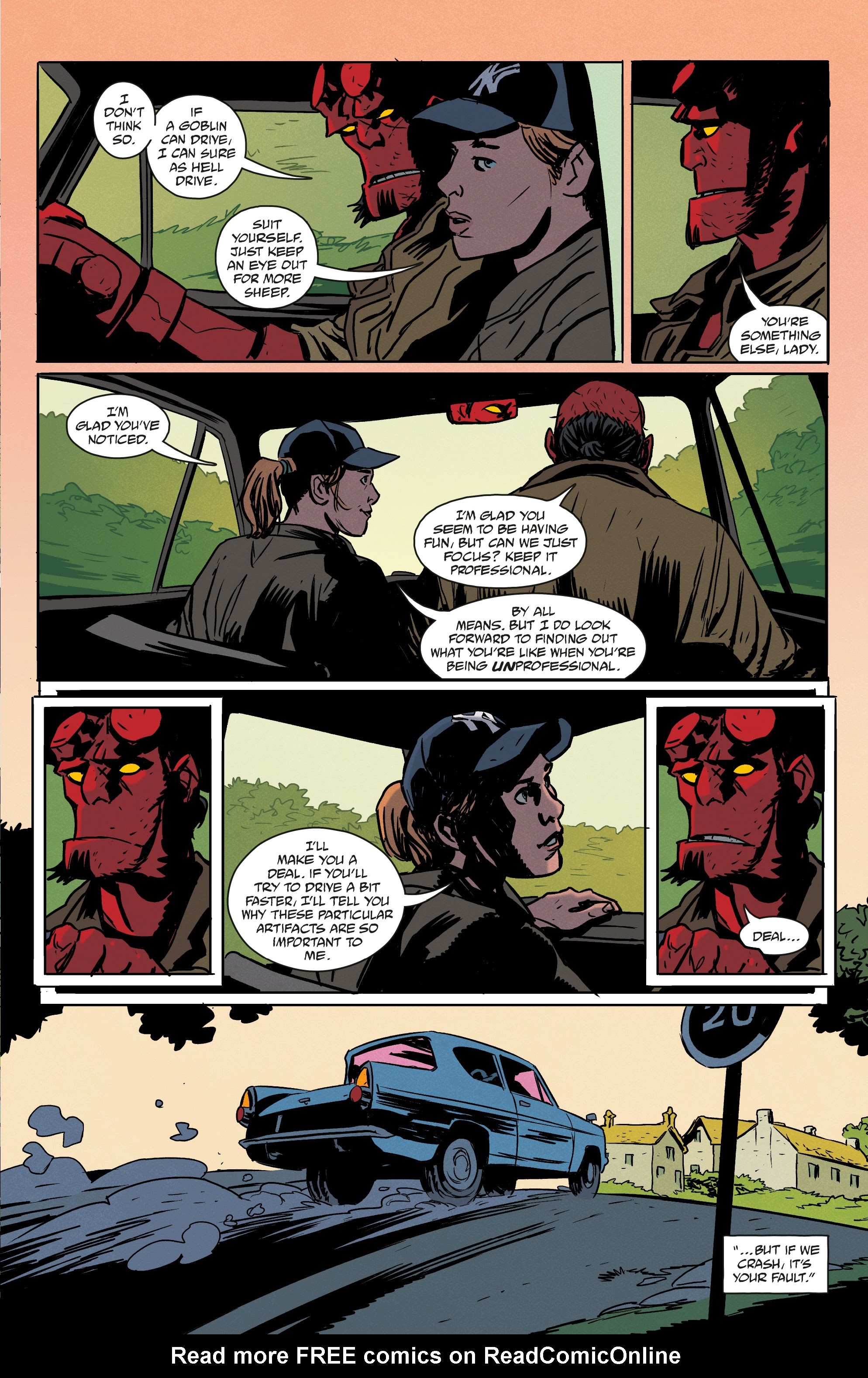 Read online Hellboy in Love comic -  Issue #1 - 17