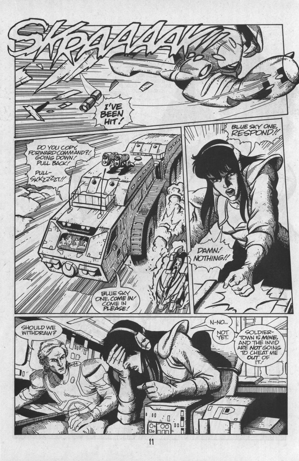 Read online Robotech: Invid War comic -  Issue #16 - 13