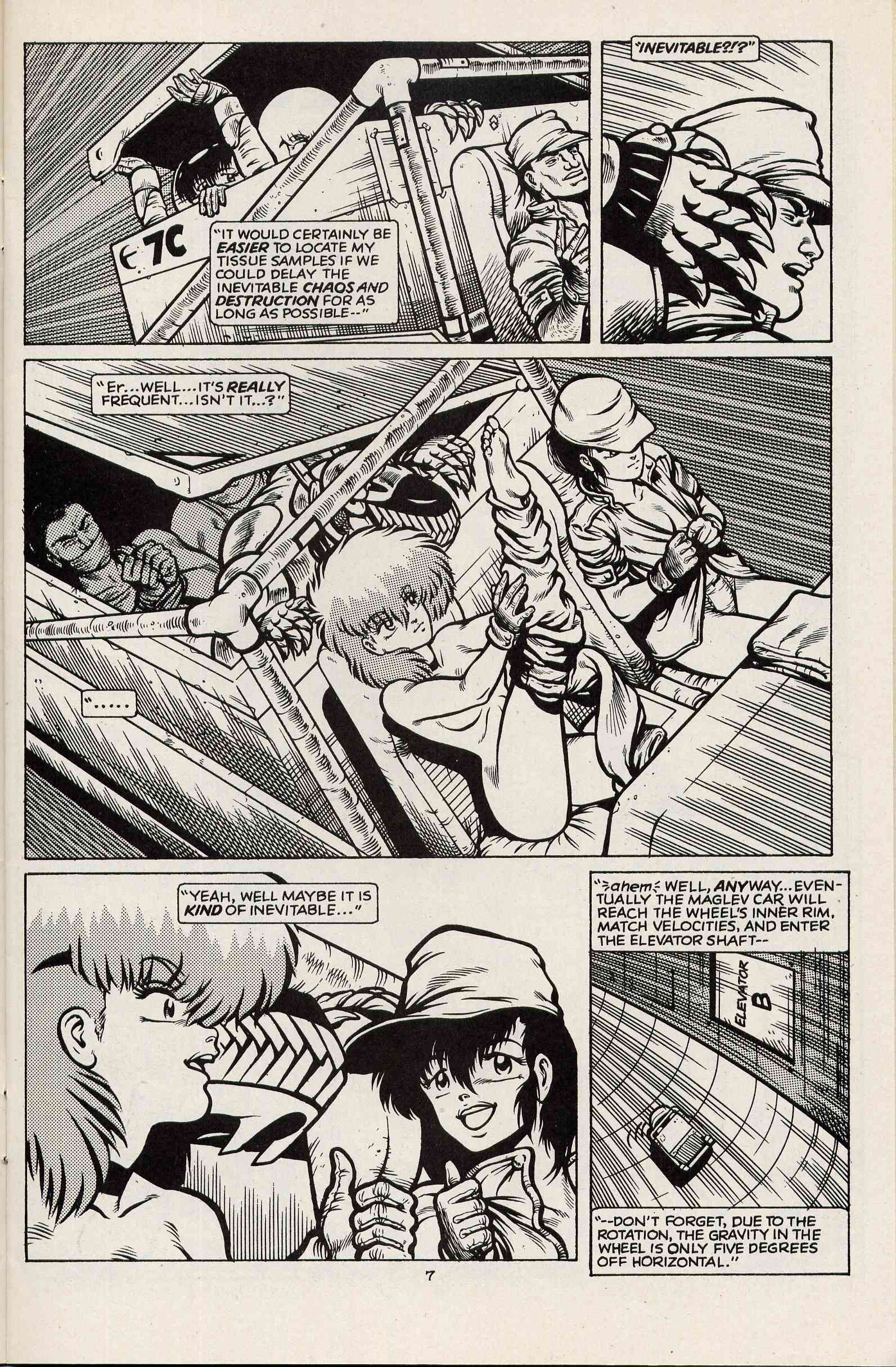 Read online Dirty Pair comic -  Issue #4 - 9