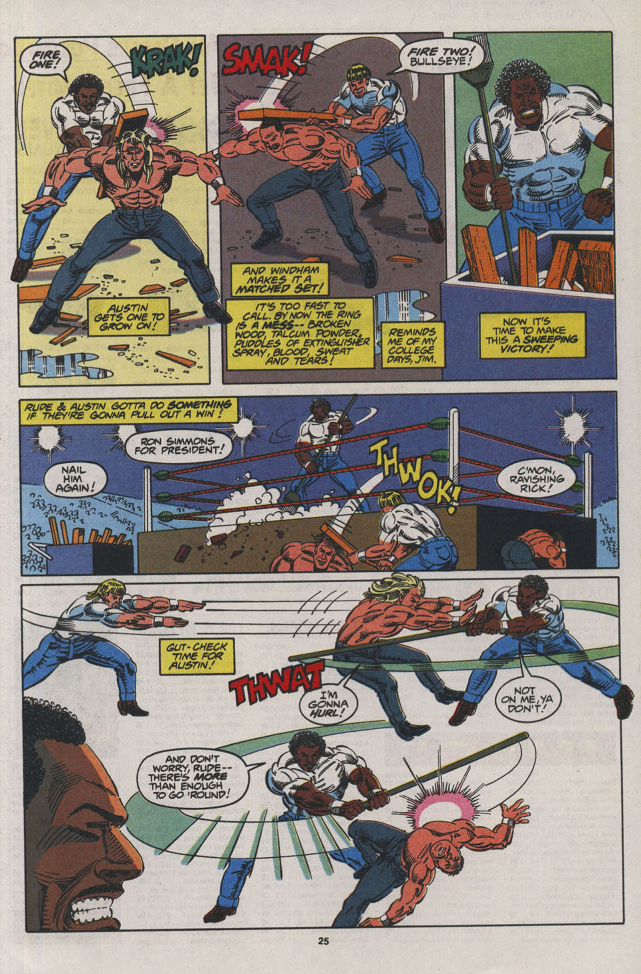 Read online WCW World Championship Wrestling comic -  Issue #12 - 27