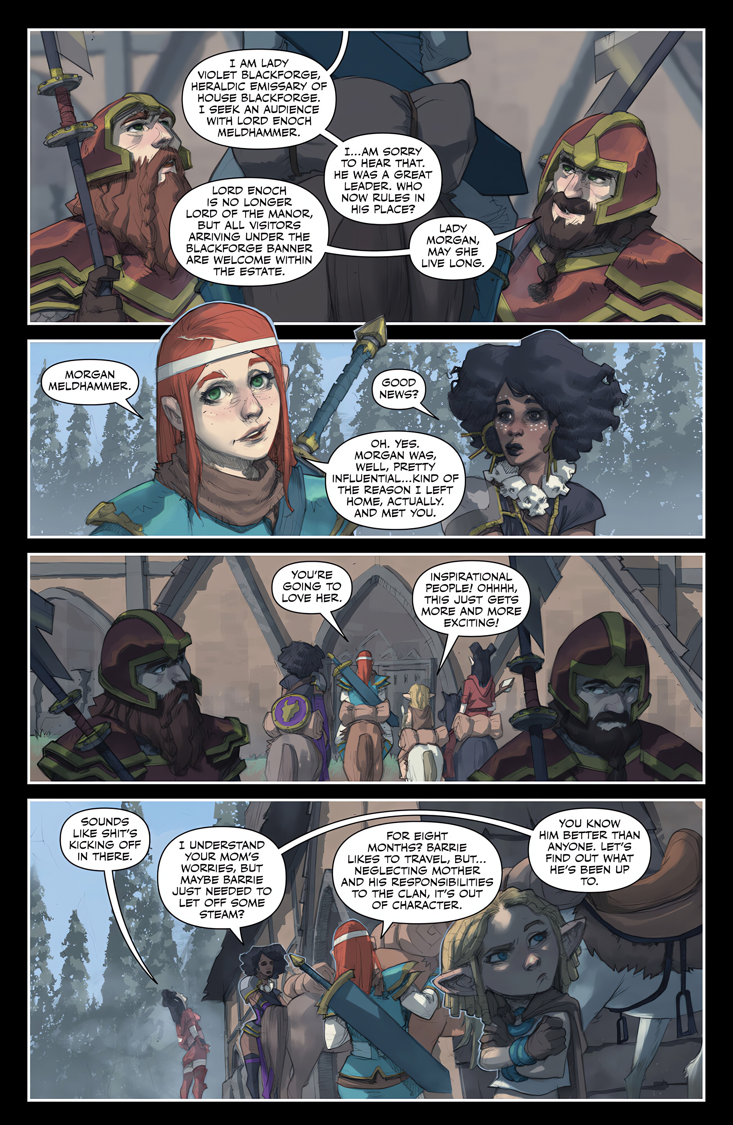 Read online Rat Queens: Sisters Warriors Queens comic -  Issue # TPB - 19