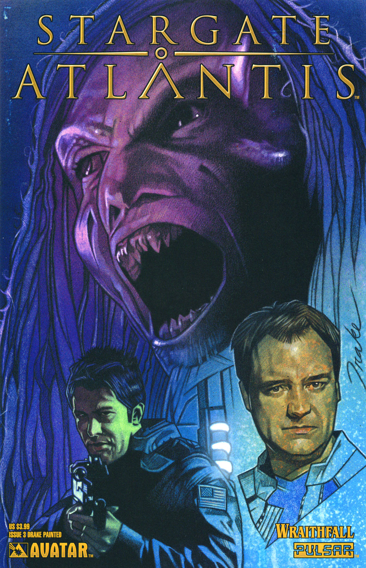 Read online Stargate Atlantis: Wraithfall comic -  Issue #3 - 3