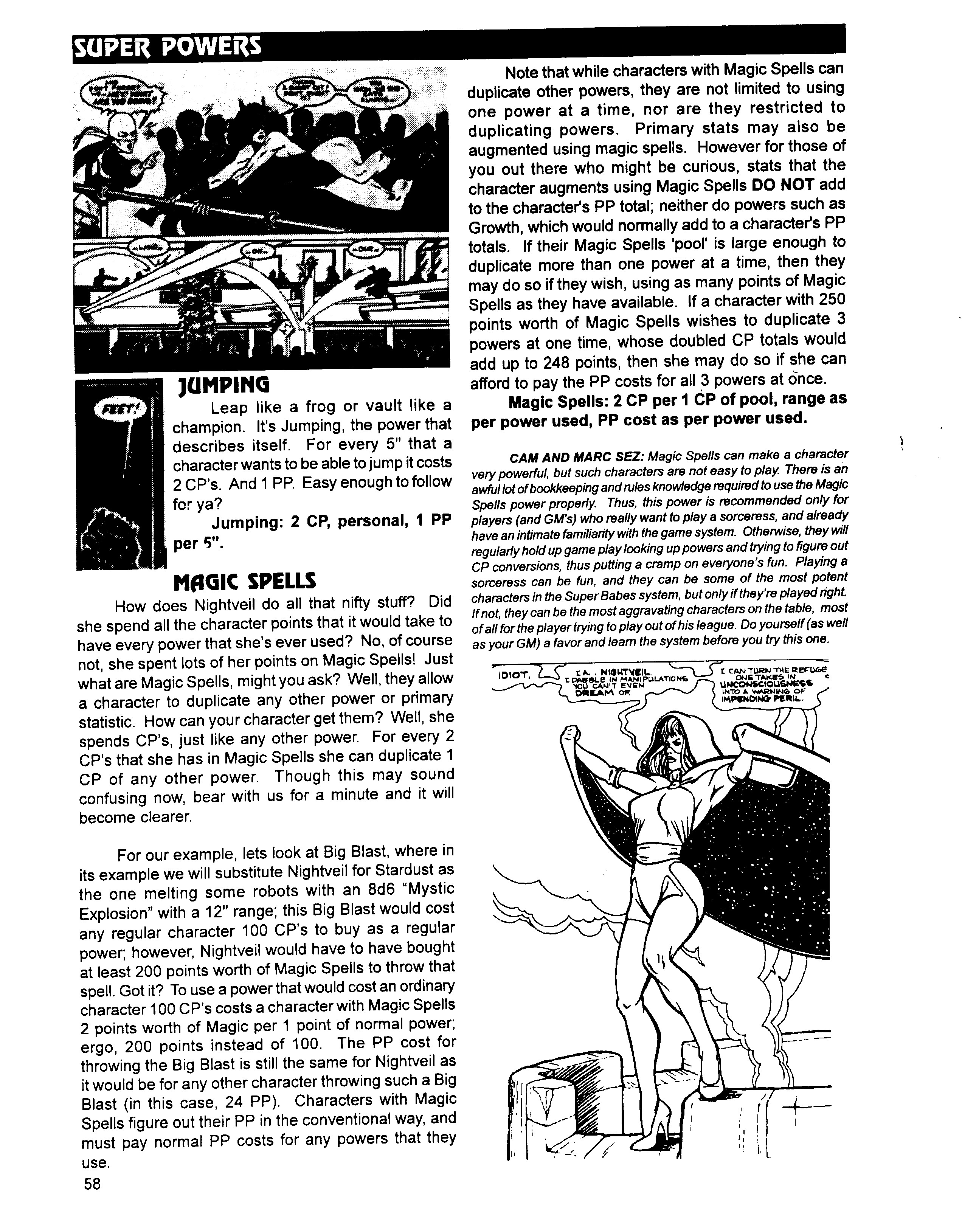 Read online Superbabes: The Femforce Role-Playing Game comic -  Issue # TPB - 60