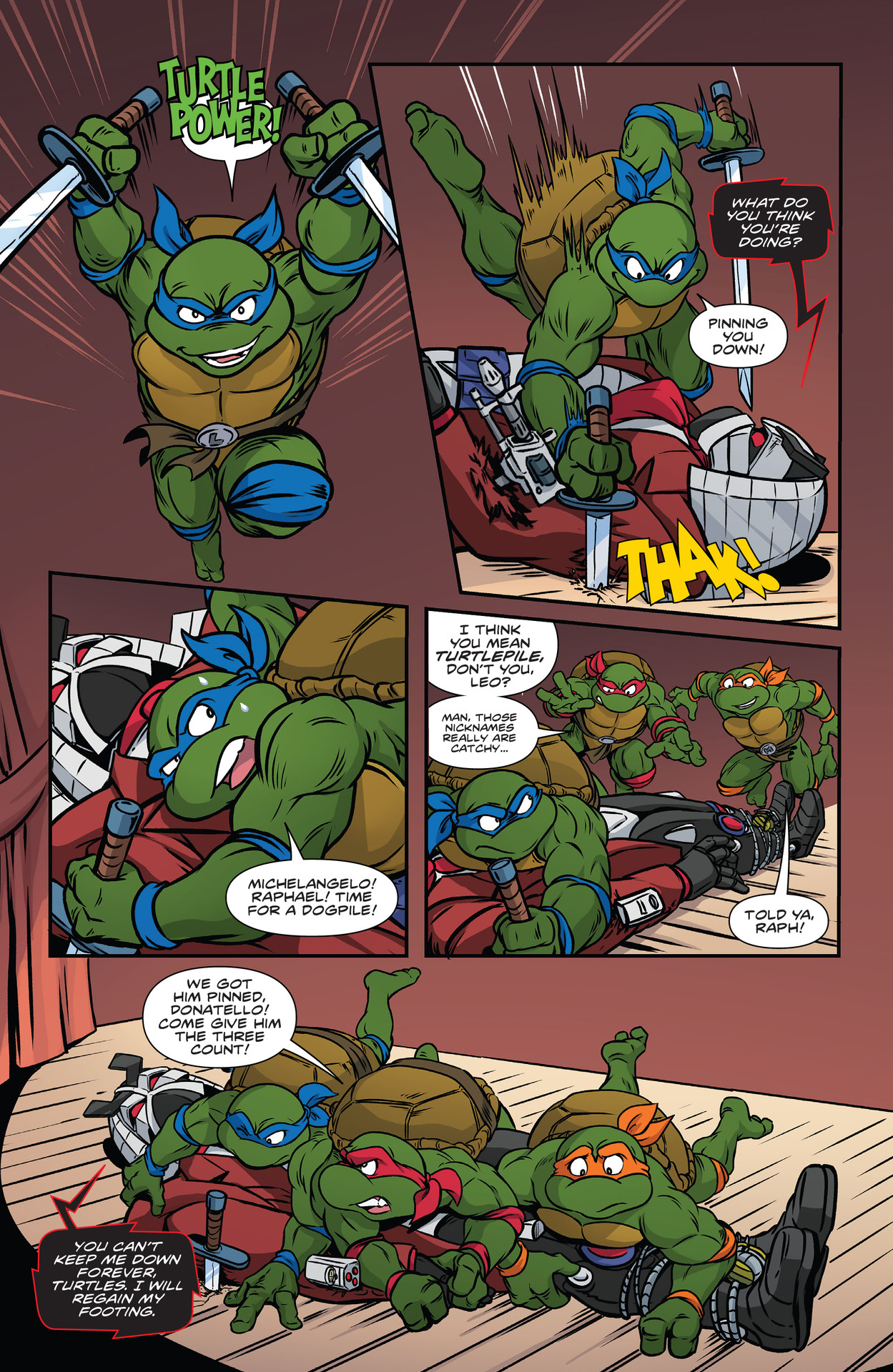 Read online Teenage Mutant Ninja Turtles: Saturday Morning Adventures Continued comic -  Issue #6 - 20