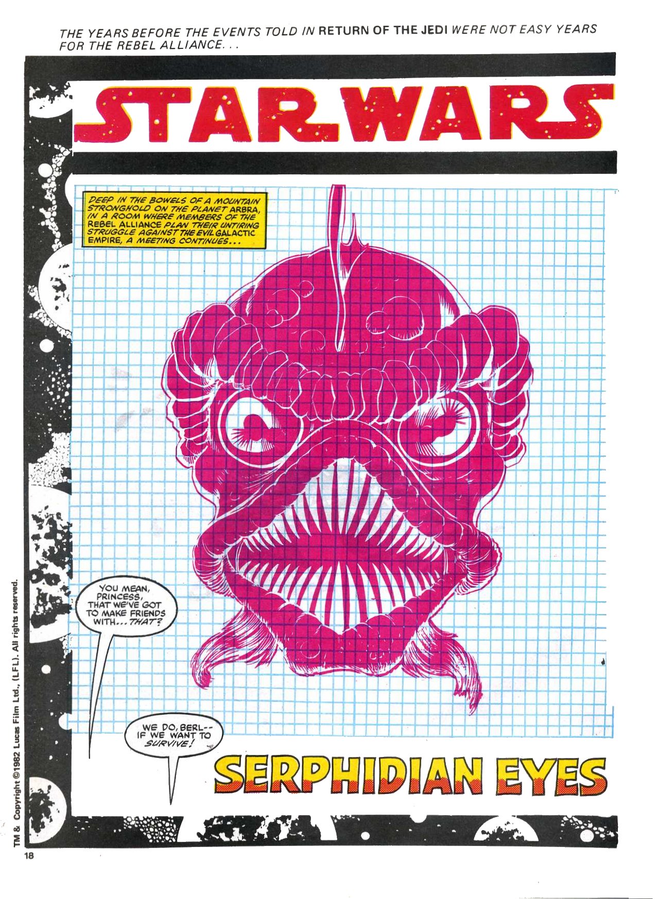 Read online Return of the Jedi comic -  Issue #124 - 18
