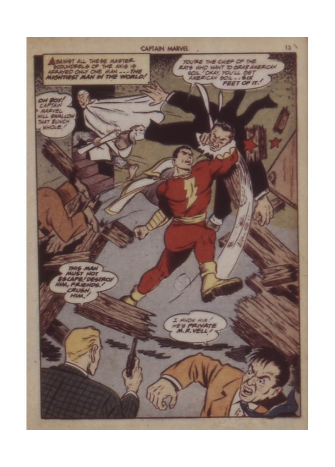 Read online Captain Marvel Adventures comic -  Issue #12 - 15