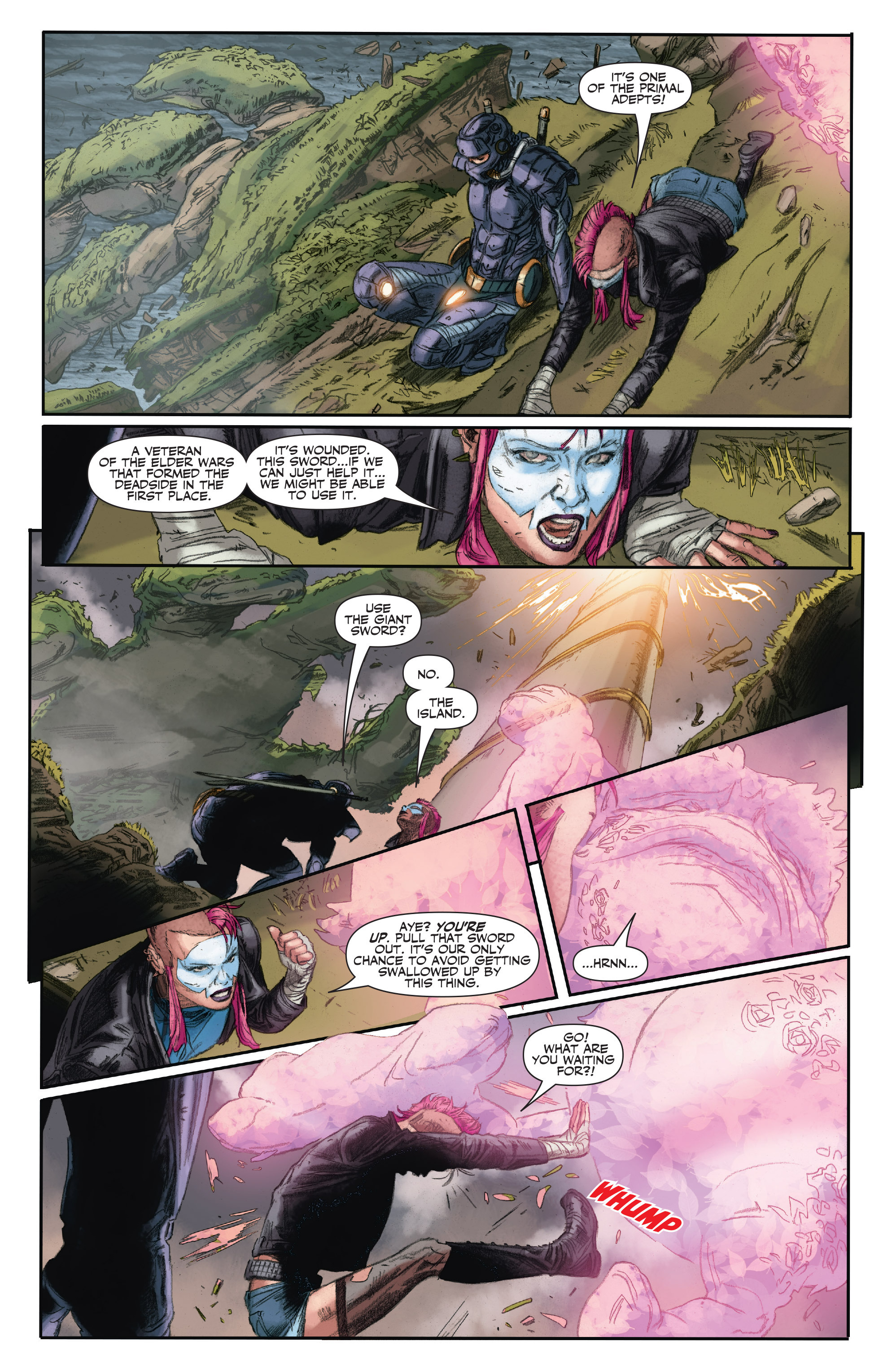 Read online Ninjak (2015) comic -  Issue # _Deluxe Edition 1 (Part 4) - 49