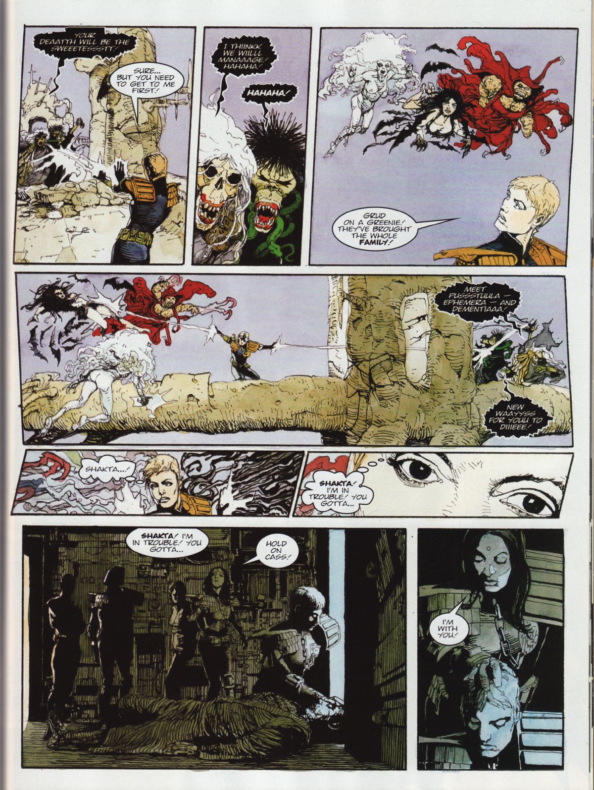 Read online Judge Dredd Megazine (Vol. 5) comic -  Issue #241 - 33