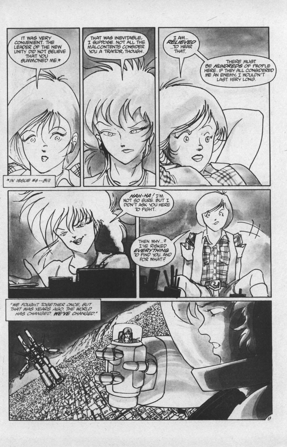 Read online Robotech II: The Sentinels - The Malcontent Uprisings comic -  Issue #8 - 11