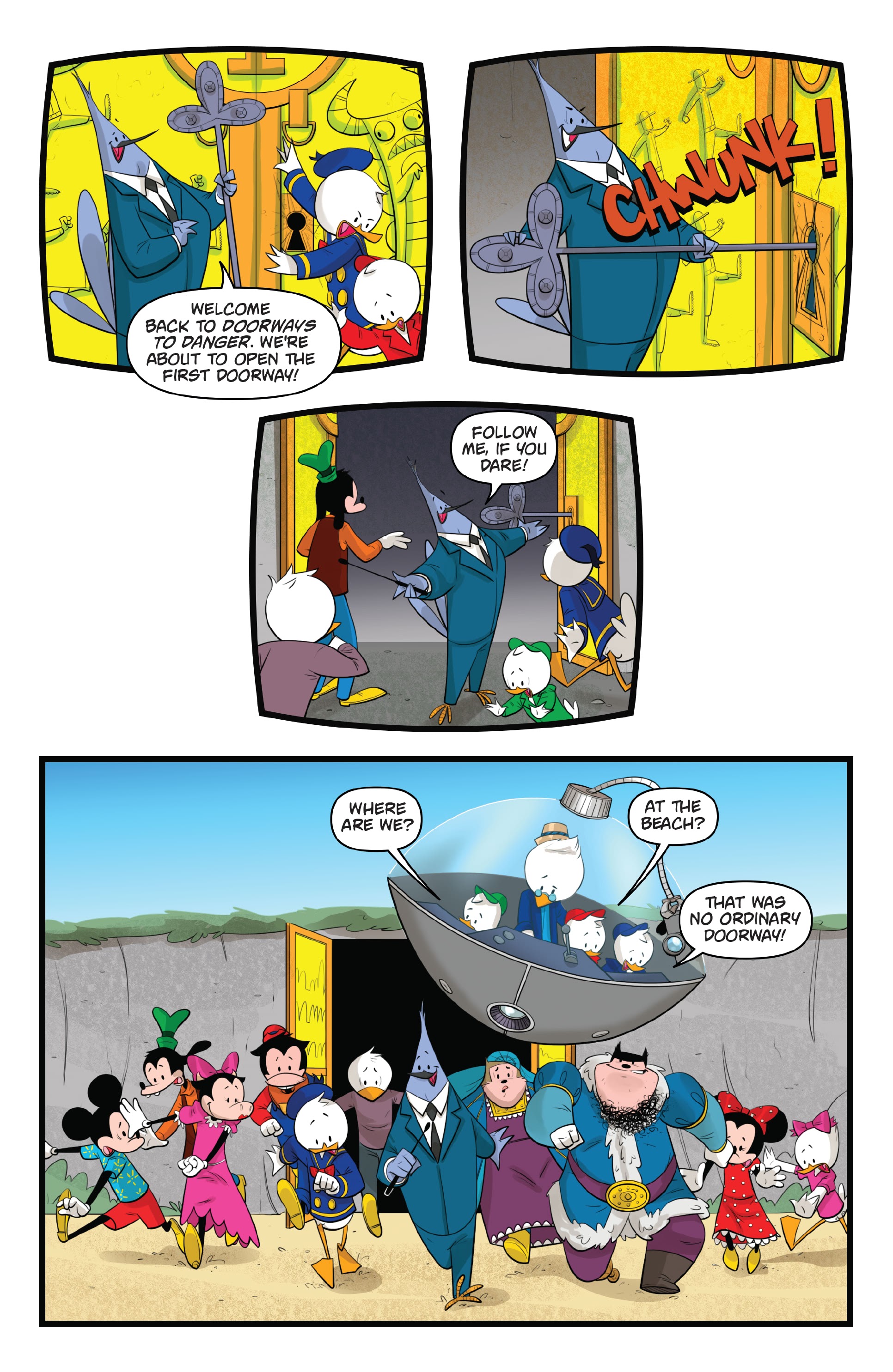 Read online Doorways To Danger comic -  Issue # TPB - 44