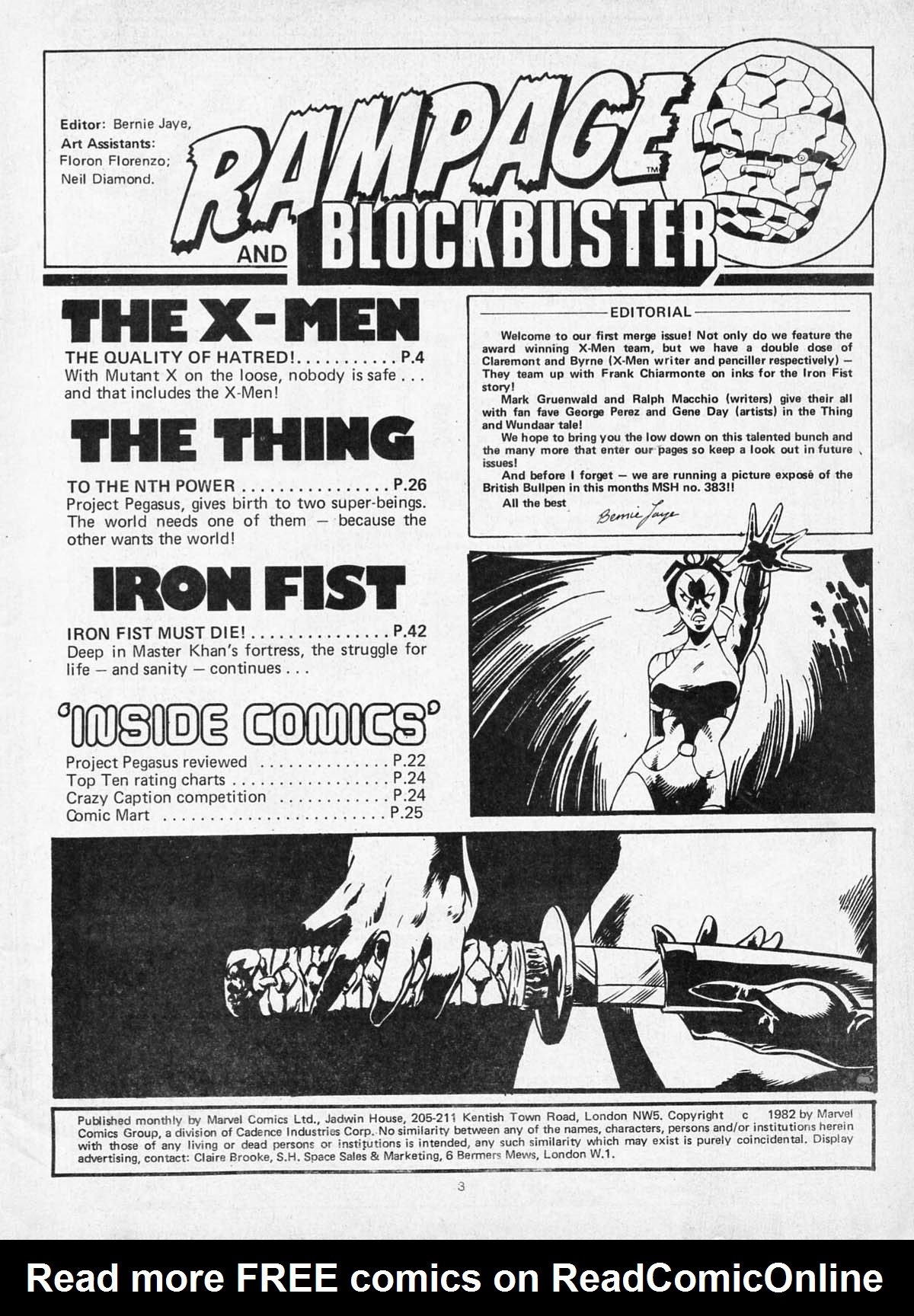 Read online Rampage Monthly comic -  Issue #45 - 3