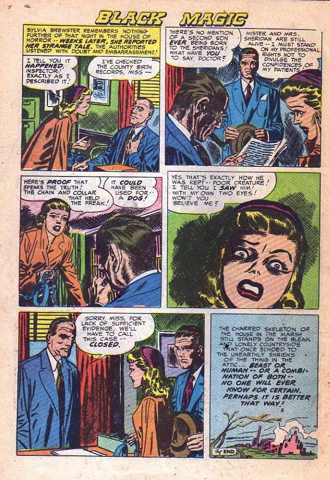 Read online Black Magic (1950) comic -  Issue #17 - 10