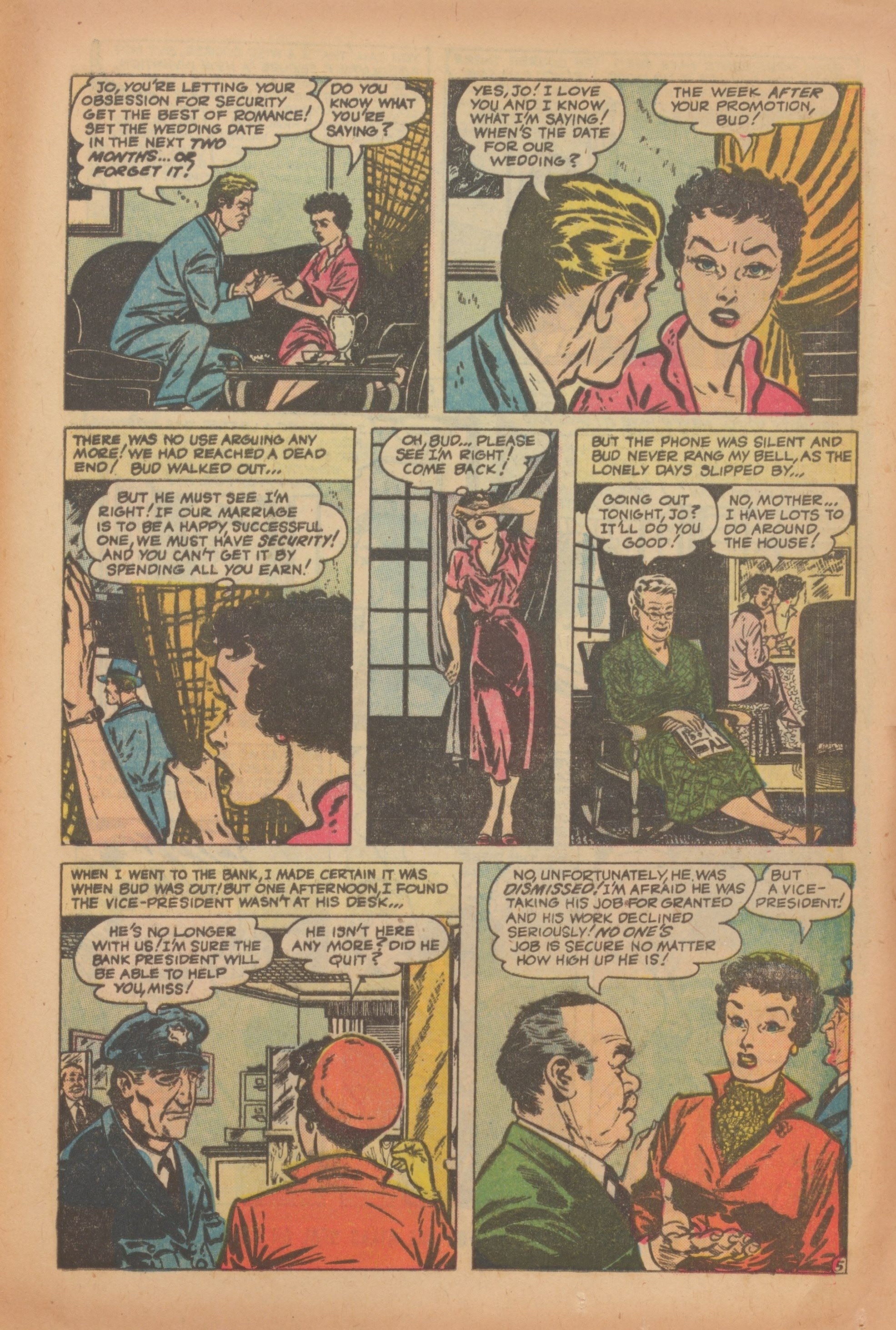 Read online Love Romances comic -  Issue #37 - 25