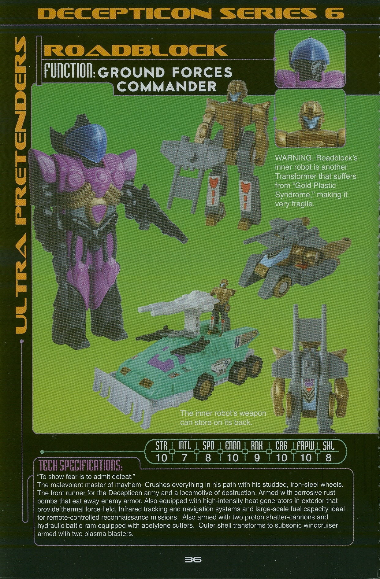 Read online Cybertronian: An Unofficial Transformers Recognition Guide comic -  Issue #5 - 35