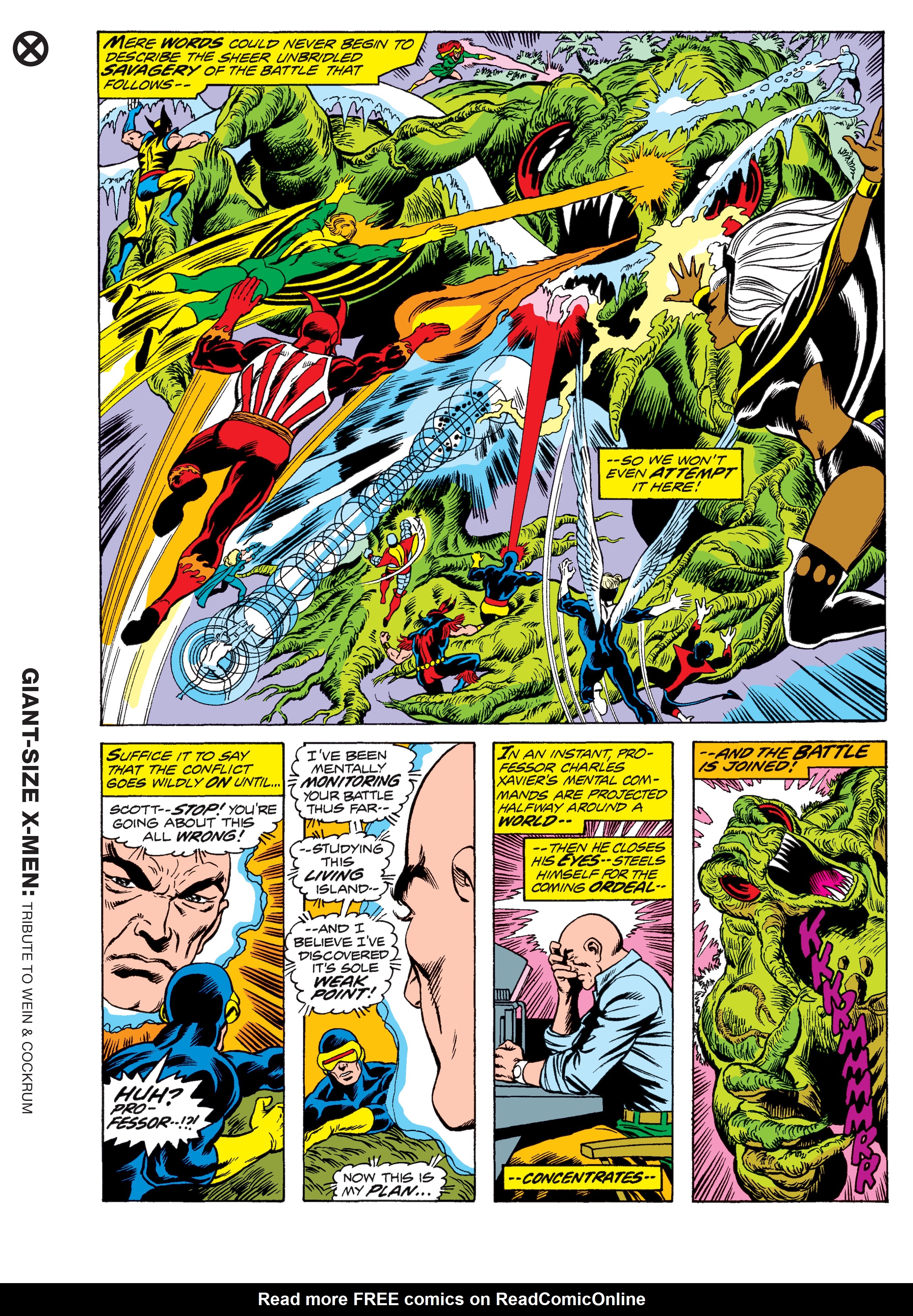 Read online Giant-Size X-Men: Tribute To Wein & Cockrum Gallery Edition comic -  Issue # TPB (Part 1) - 73