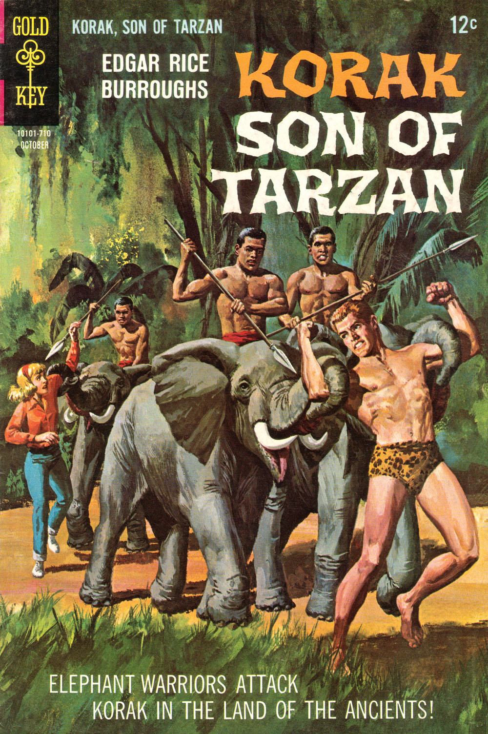 Read online Korak, Son of Tarzan (1964) comic -  Issue #19 - 1