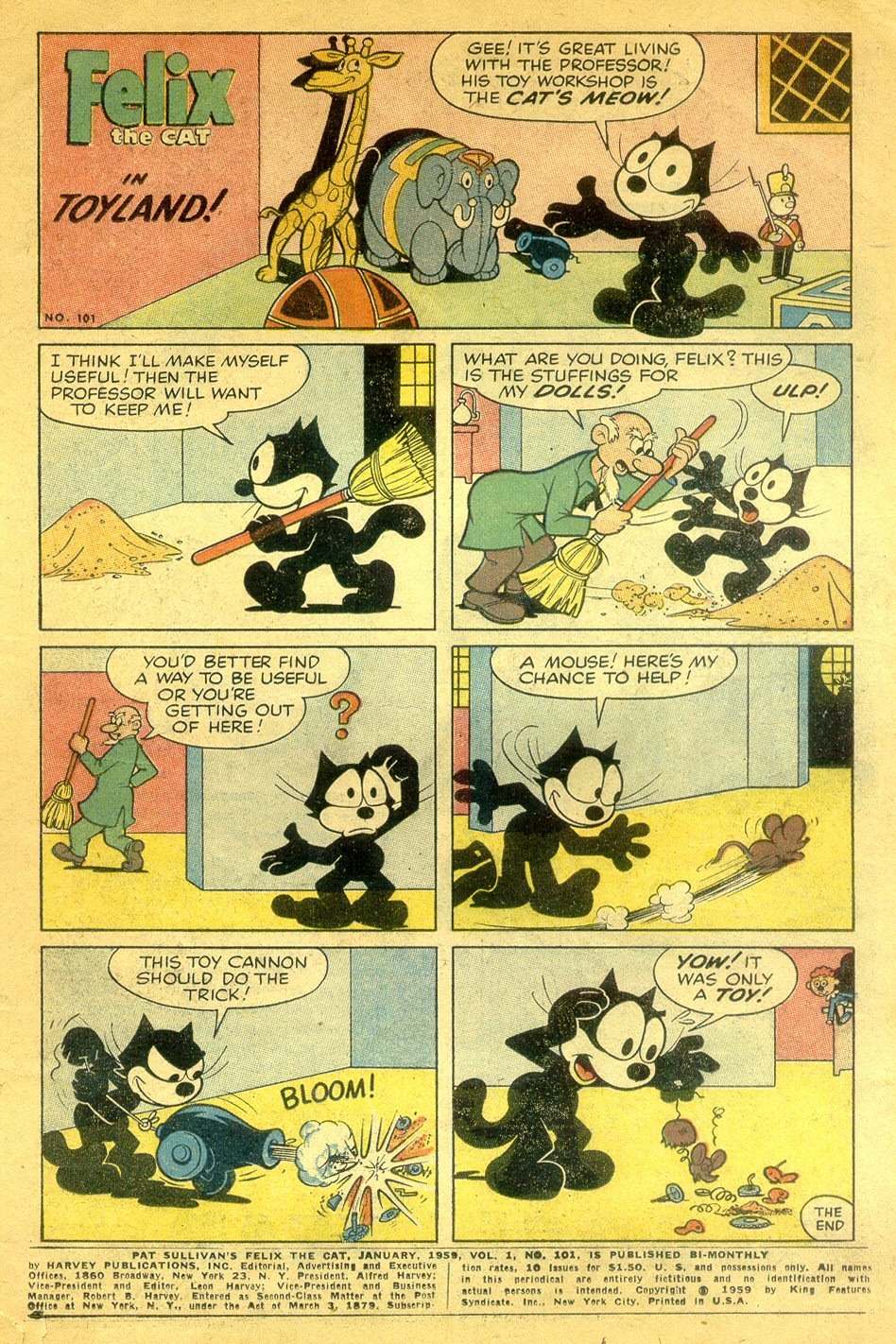 Read online Felix the Cat (1955) comic -  Issue #101 - 3