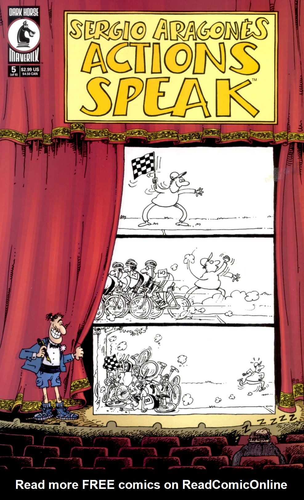 Read online Sergio Aragonés Actions Speak comic -  Issue #5 - 1