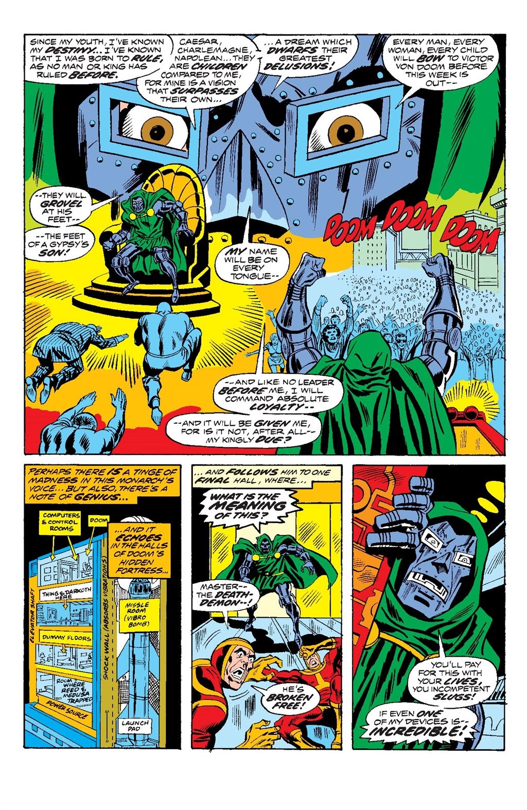 Read online Fantastic Four Epic Collection comic -  Issue # Annihilus Revealed (Part 4) - 75
