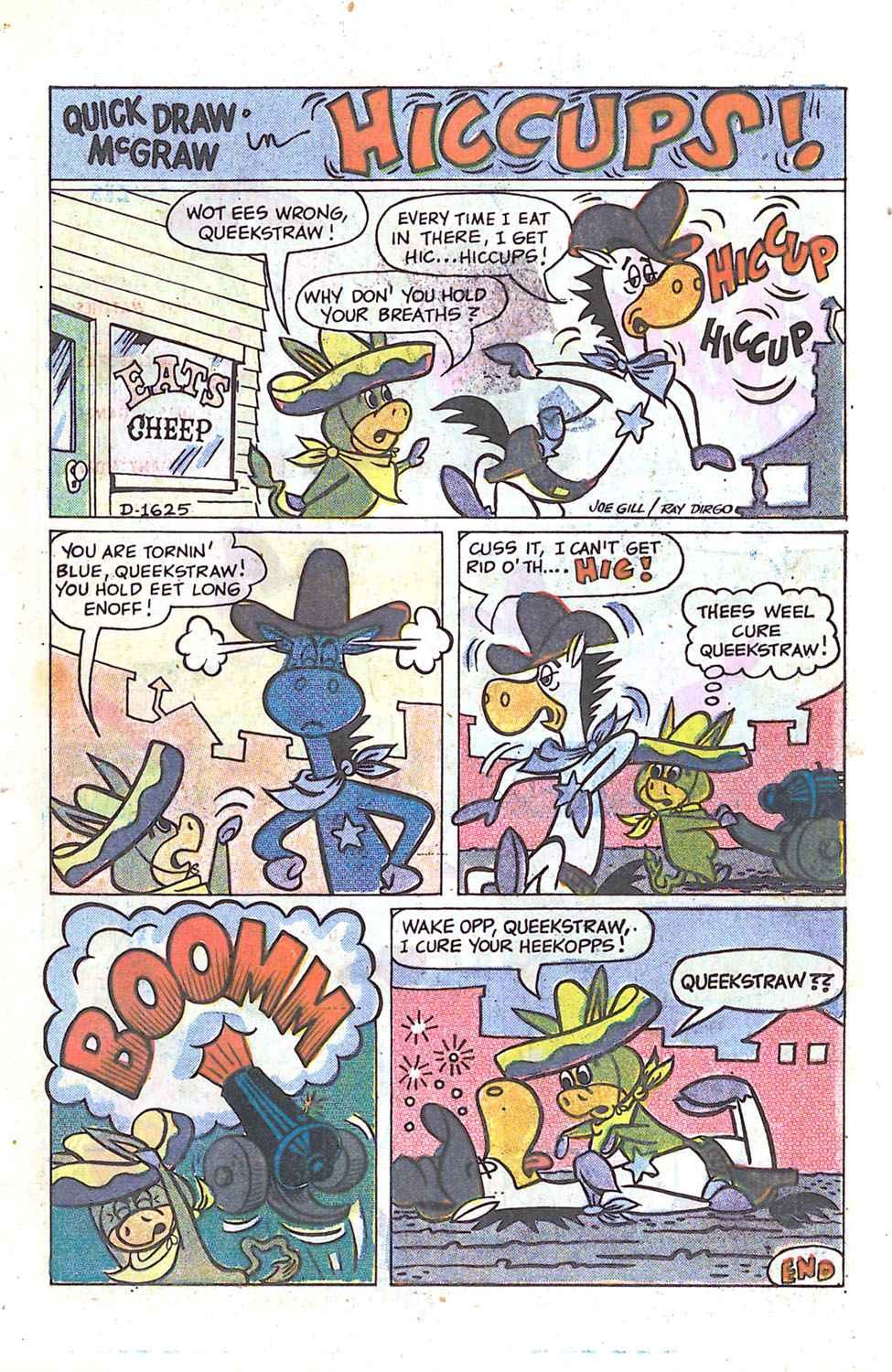 Read online Quick Draw McGraw comic -  Issue #5 - 12