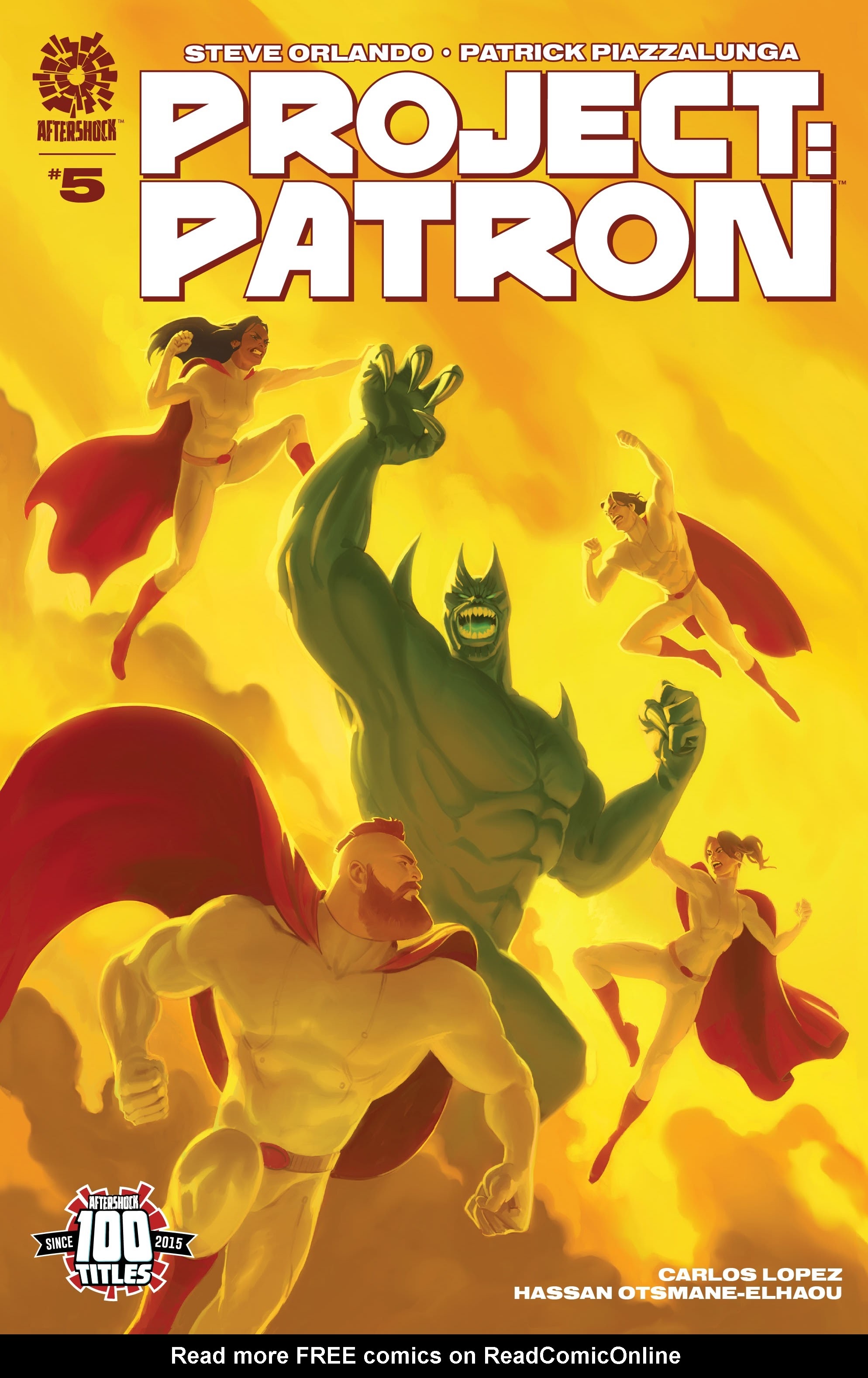 Read online Project Patron comic -  Issue #5 - 1