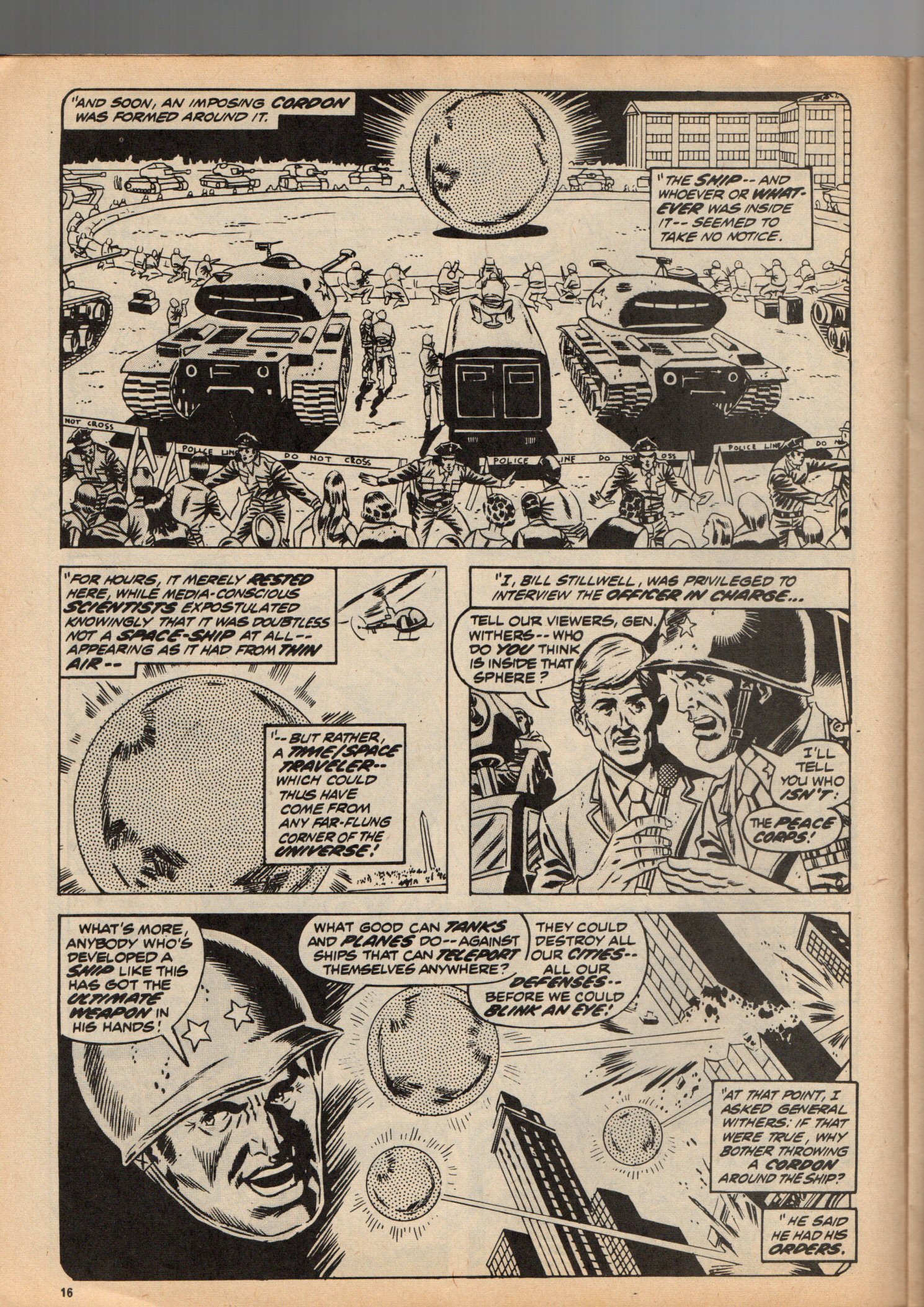 Read online Planet of the Apes (1974) comic -  Issue #18 - 16