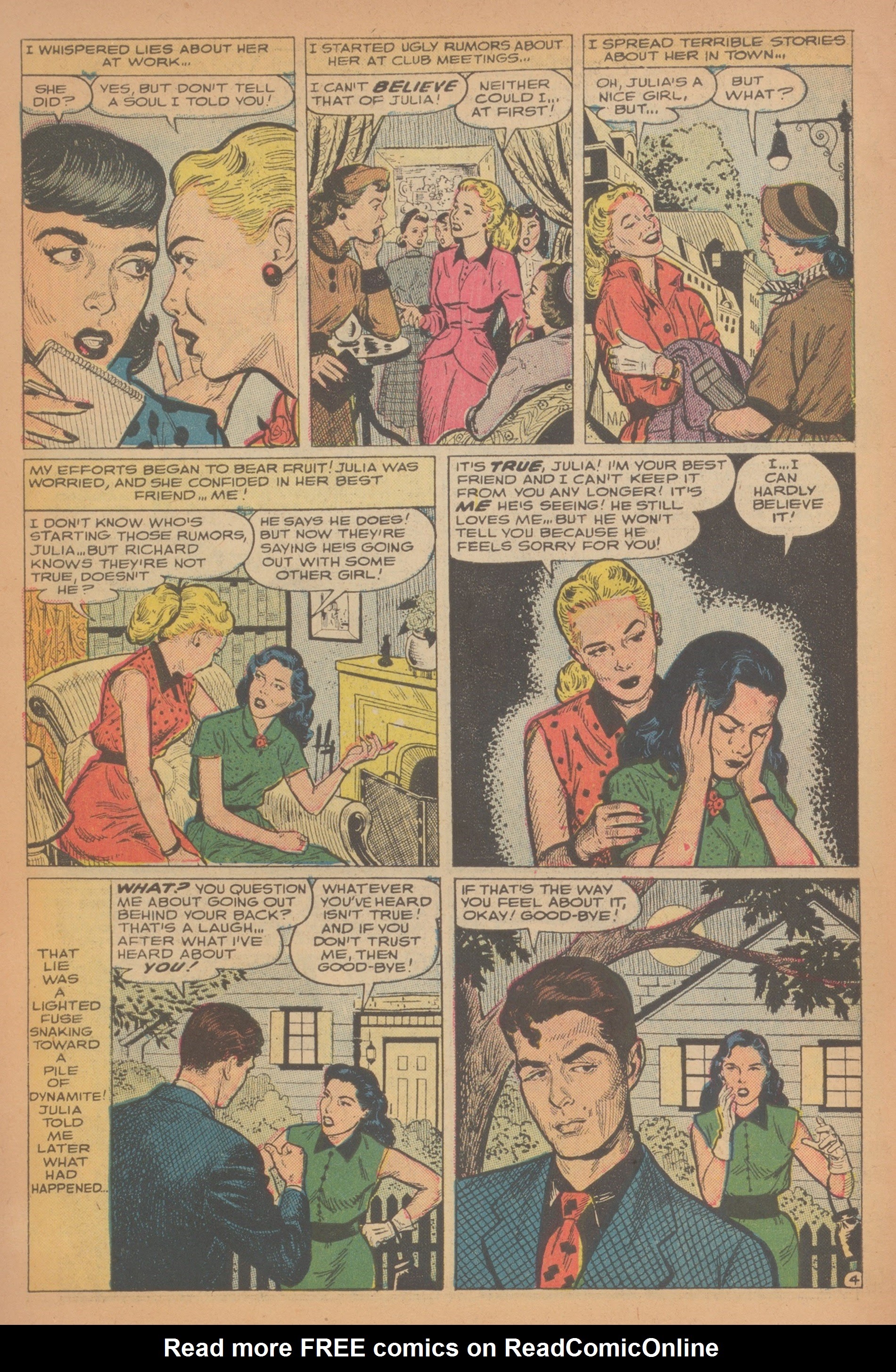 Read online Love Romances comic -  Issue #35 - 6