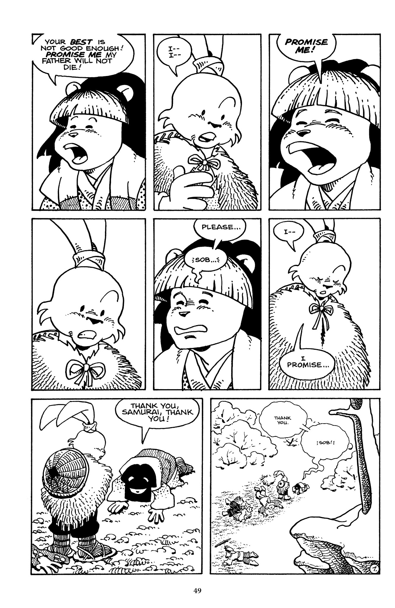 Read online The Usagi Yojimbo Saga comic -  Issue # TPB 2 - 49