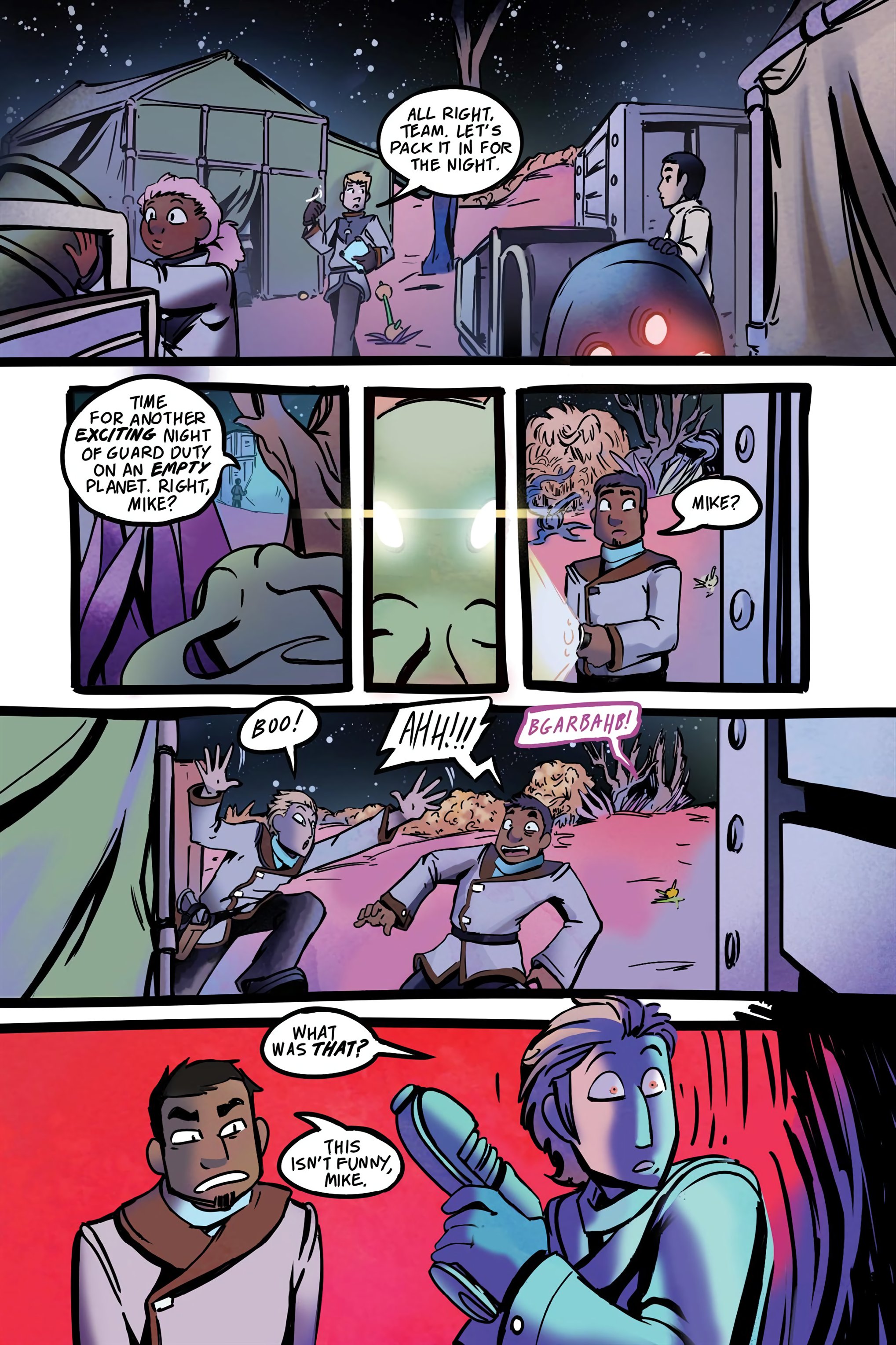 Read online Cosmic Cadets: Contact! comic -  Issue # TPB (Part 1) - 20