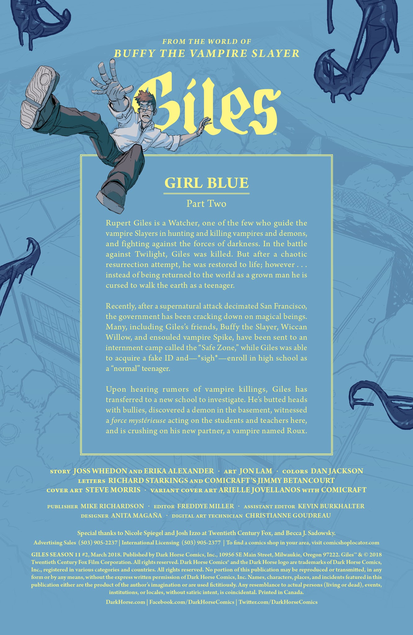 Read online Giles Season 11 comic -  Issue #2 - 2