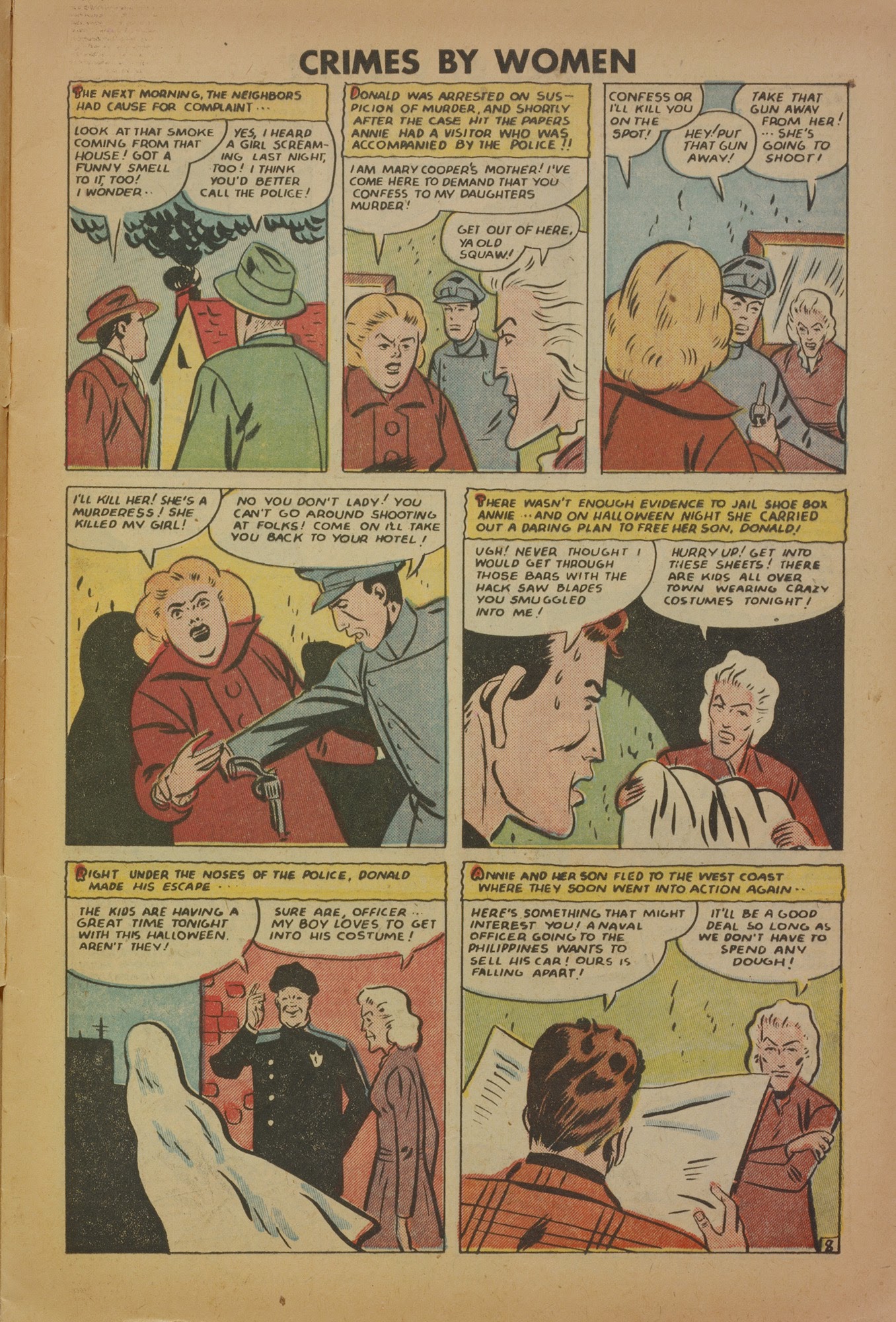 Read online Crimes By Women comic -  Issue #14 - 9