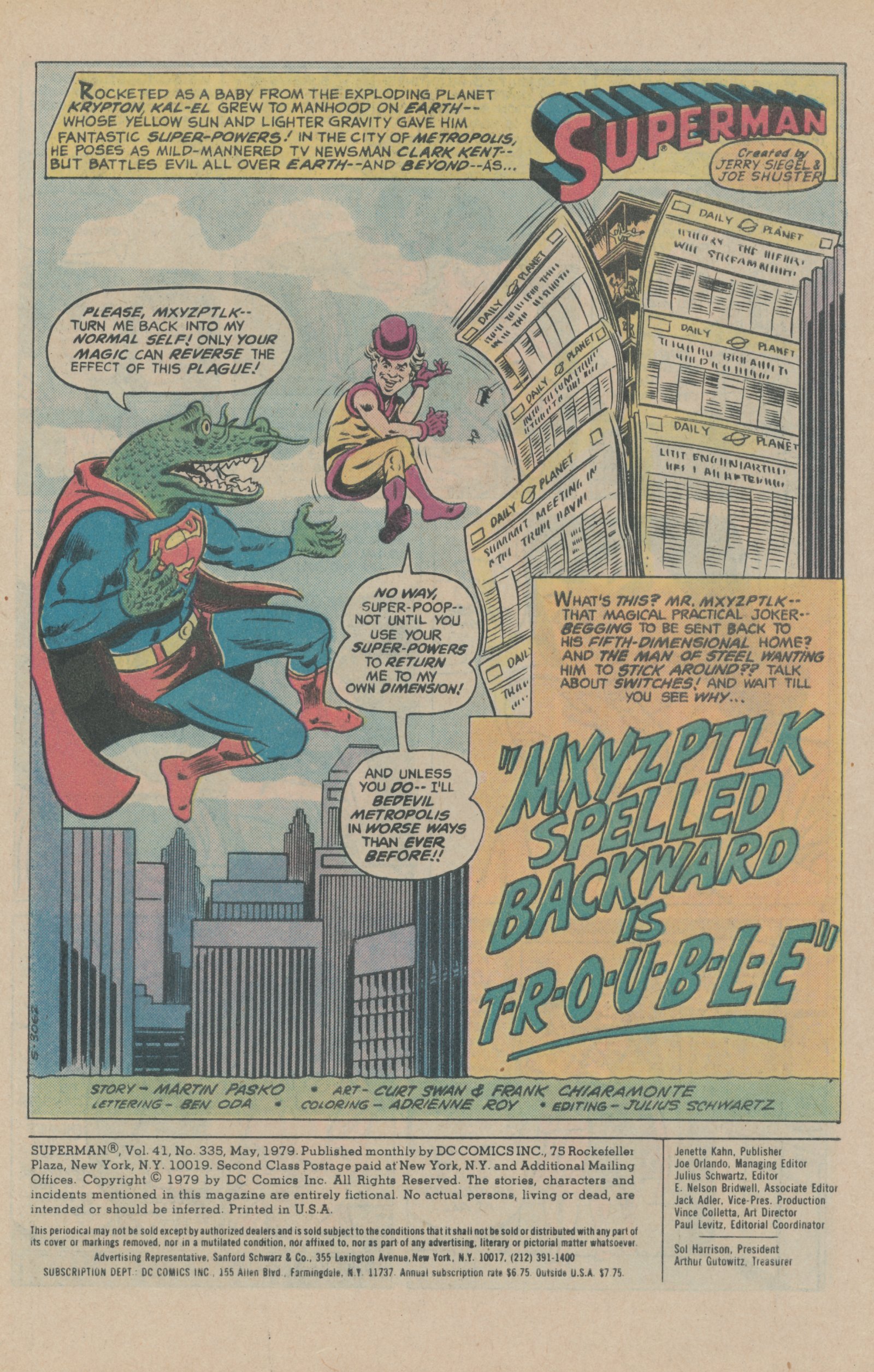 Read online Superman (1939) comic -  Issue #335 - 3